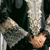 3 Piece - Paste Printed Embroidered Suit - 42501851