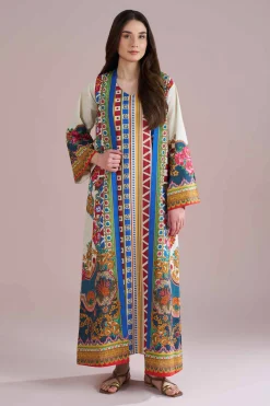 2 Piece - Printed Dress - FE26-47