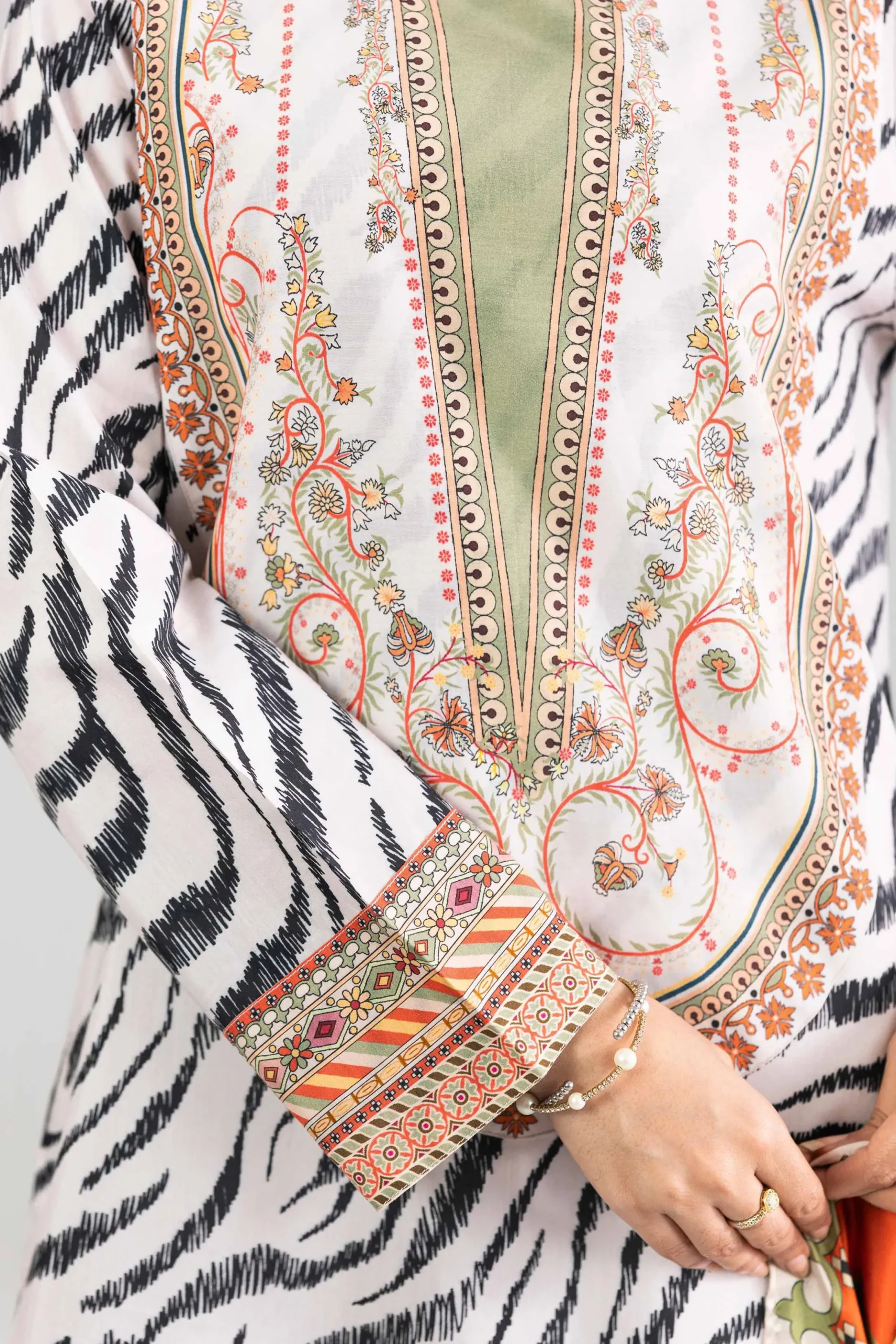 2 Piece - Printed Dress - FE26-97