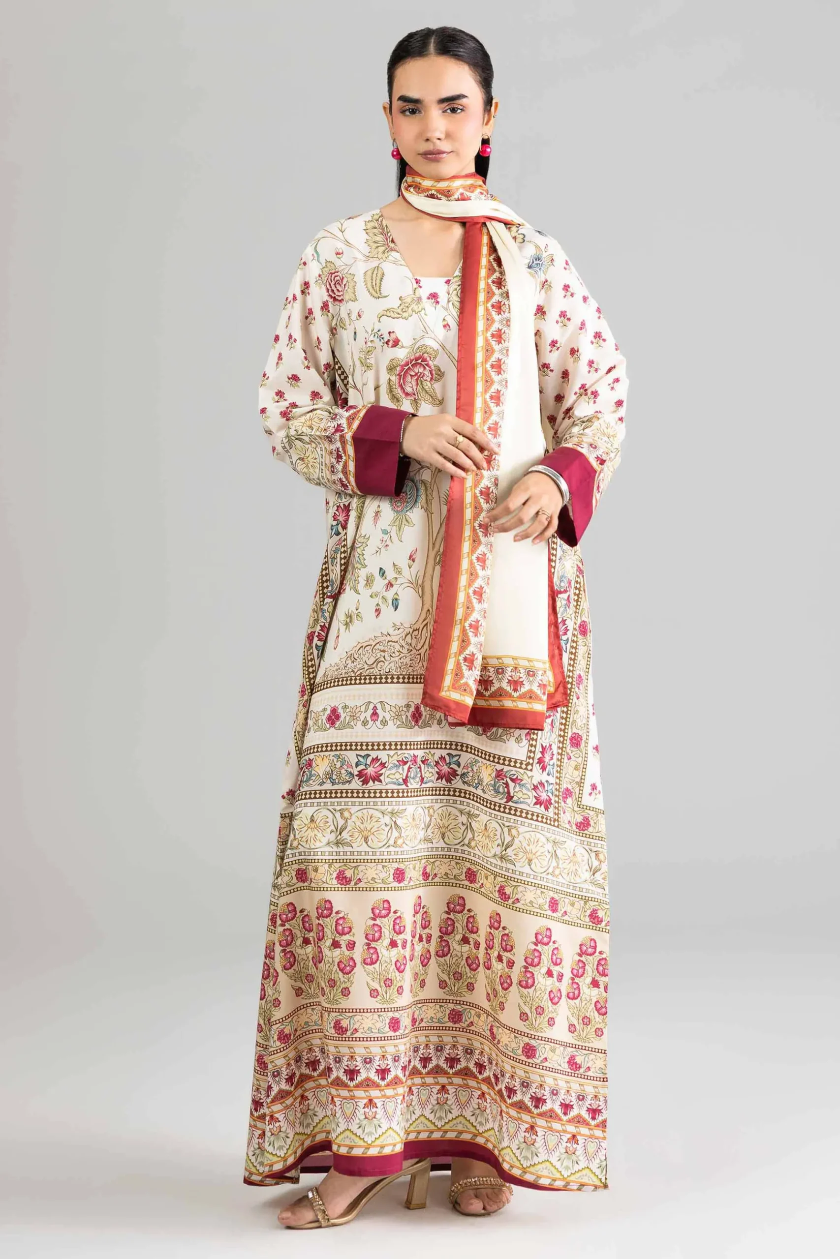 2 Piece - Printed Dress - FE26-98