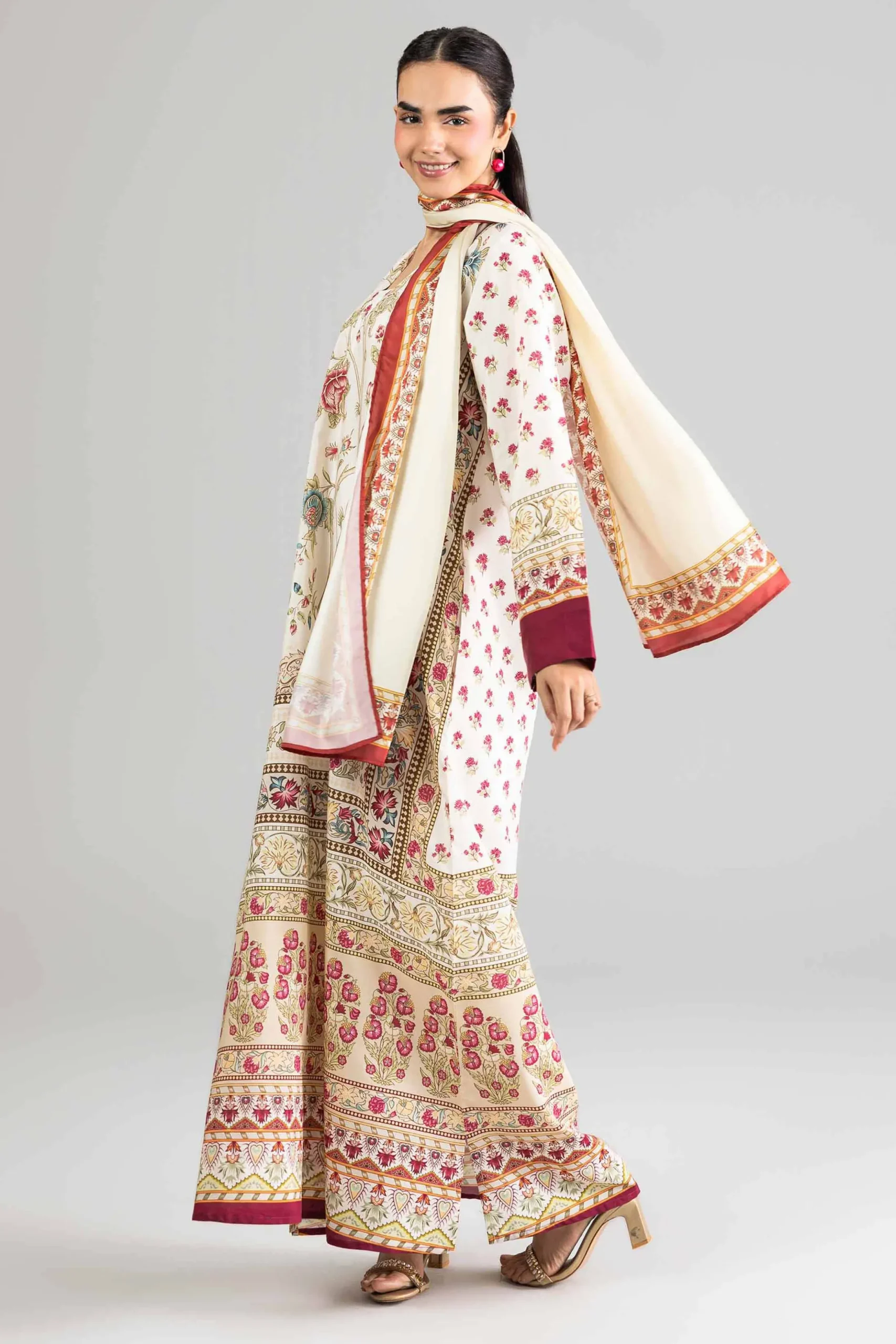 2 Piece - Printed Dress - FE26-98