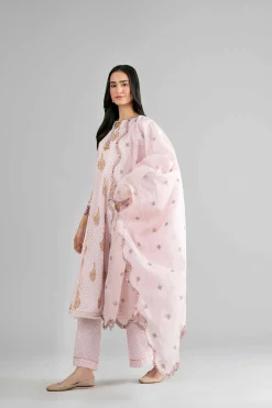 3 Piece - Printed Embroidered Suit - PMD26-44 M