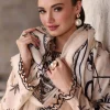 3 Piece - Printed Embroidered Suit - 42503724