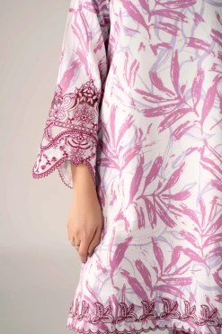 2 Piece - Printed Embroidered Suit - 42502811