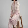 2 Piece - Printed Embroidered Suit - 42601664