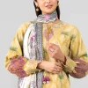 3 Piece - Printed Embroidered Suit - 42601788