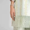 3 Piece - Printed Embroidered Suit - 42601860