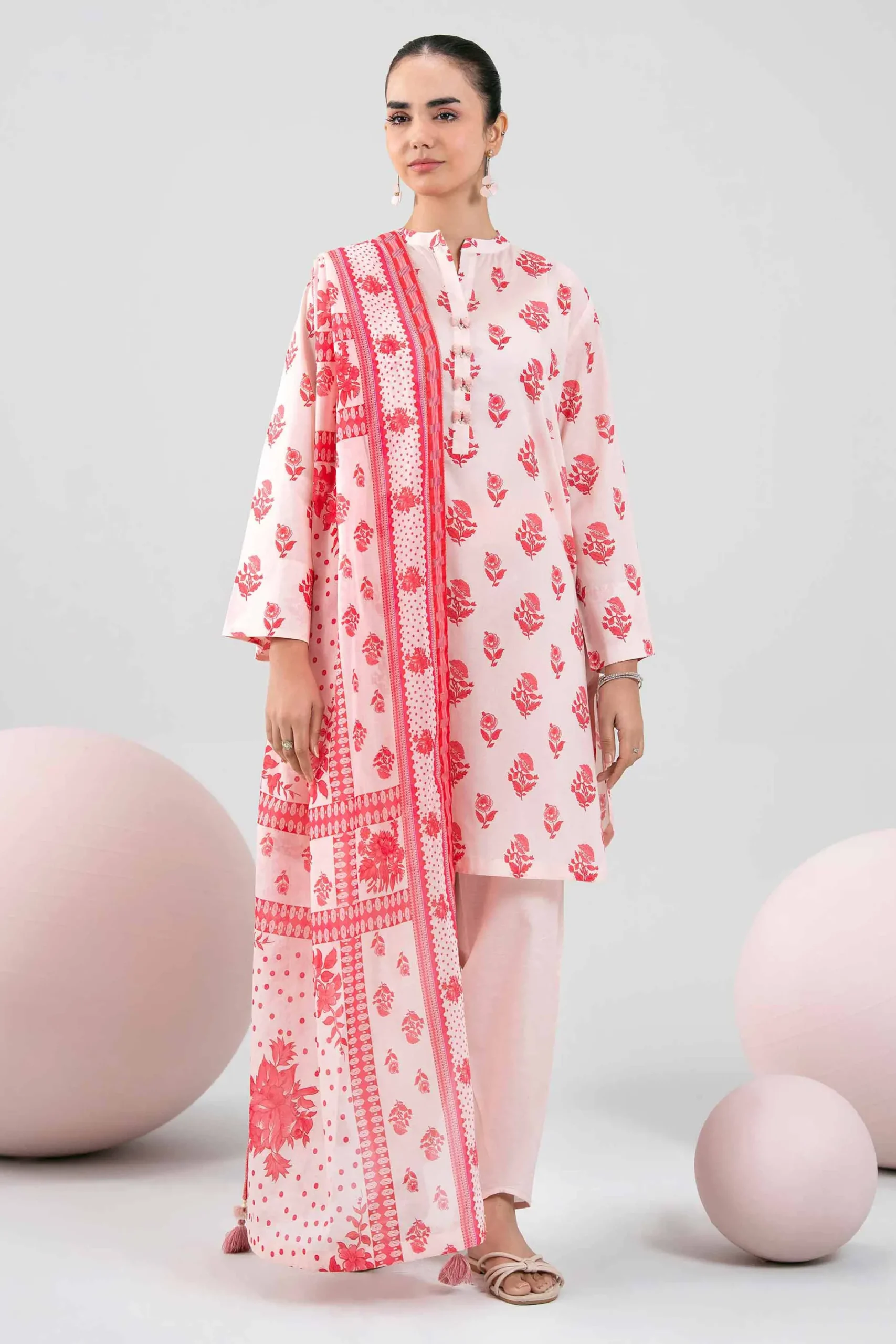 3 Piece - Printed Loose Fabric - 42602400