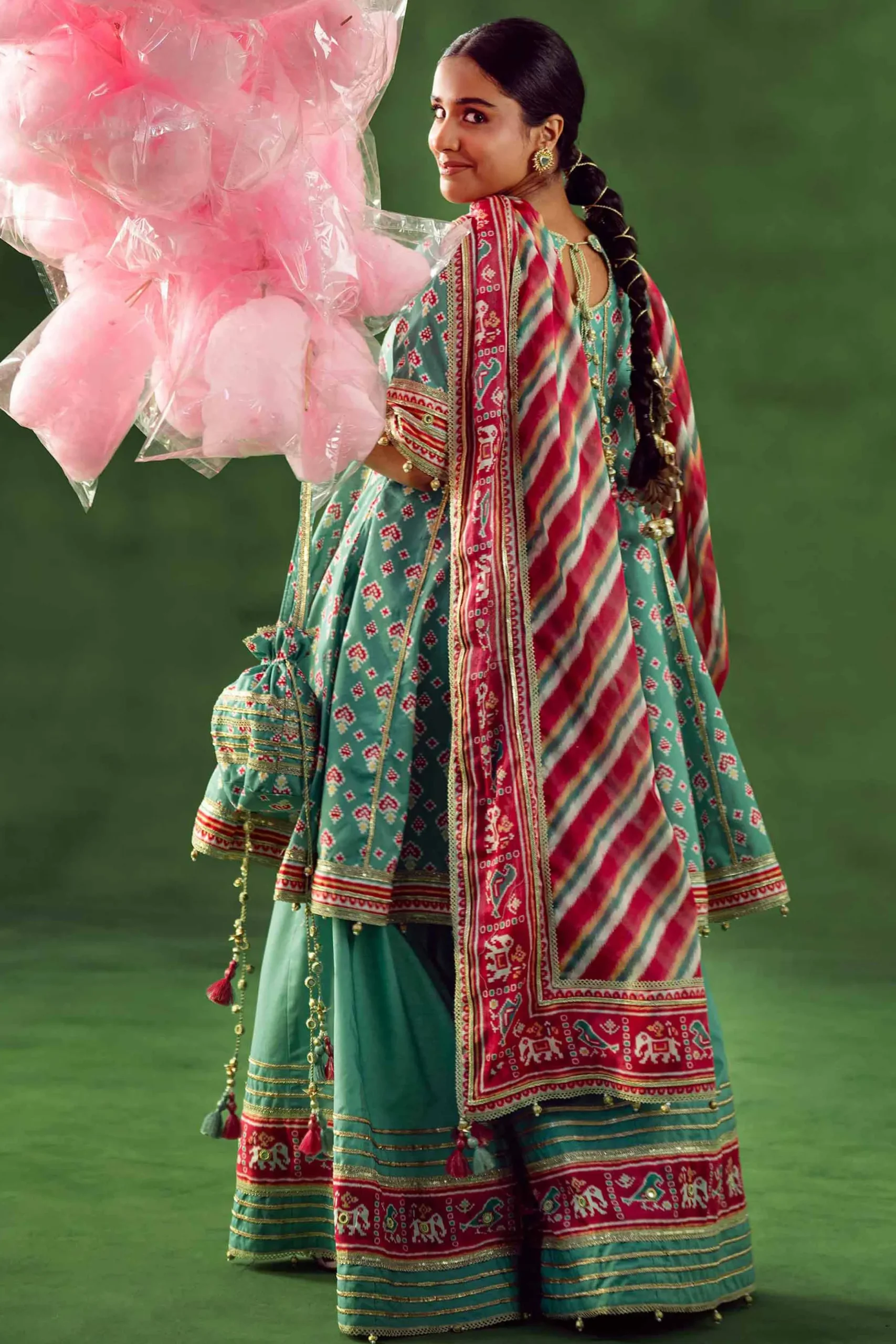 3 Piece - Printed Loose Fabric - 42602533