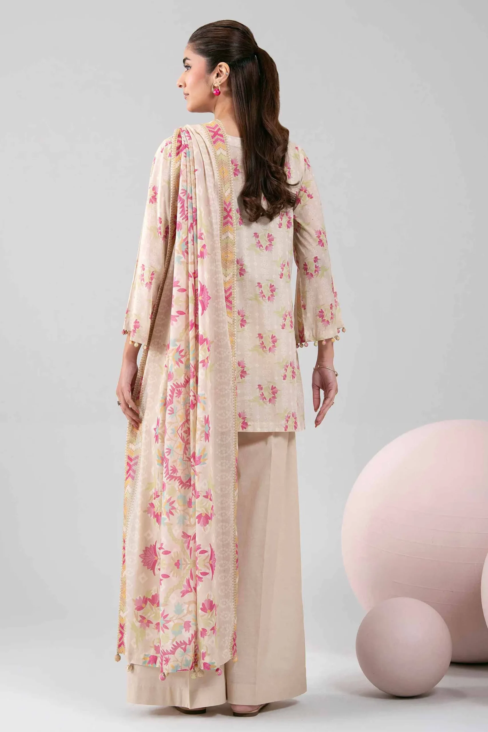 3 Piece - Printed Loose Fabric - 42602387