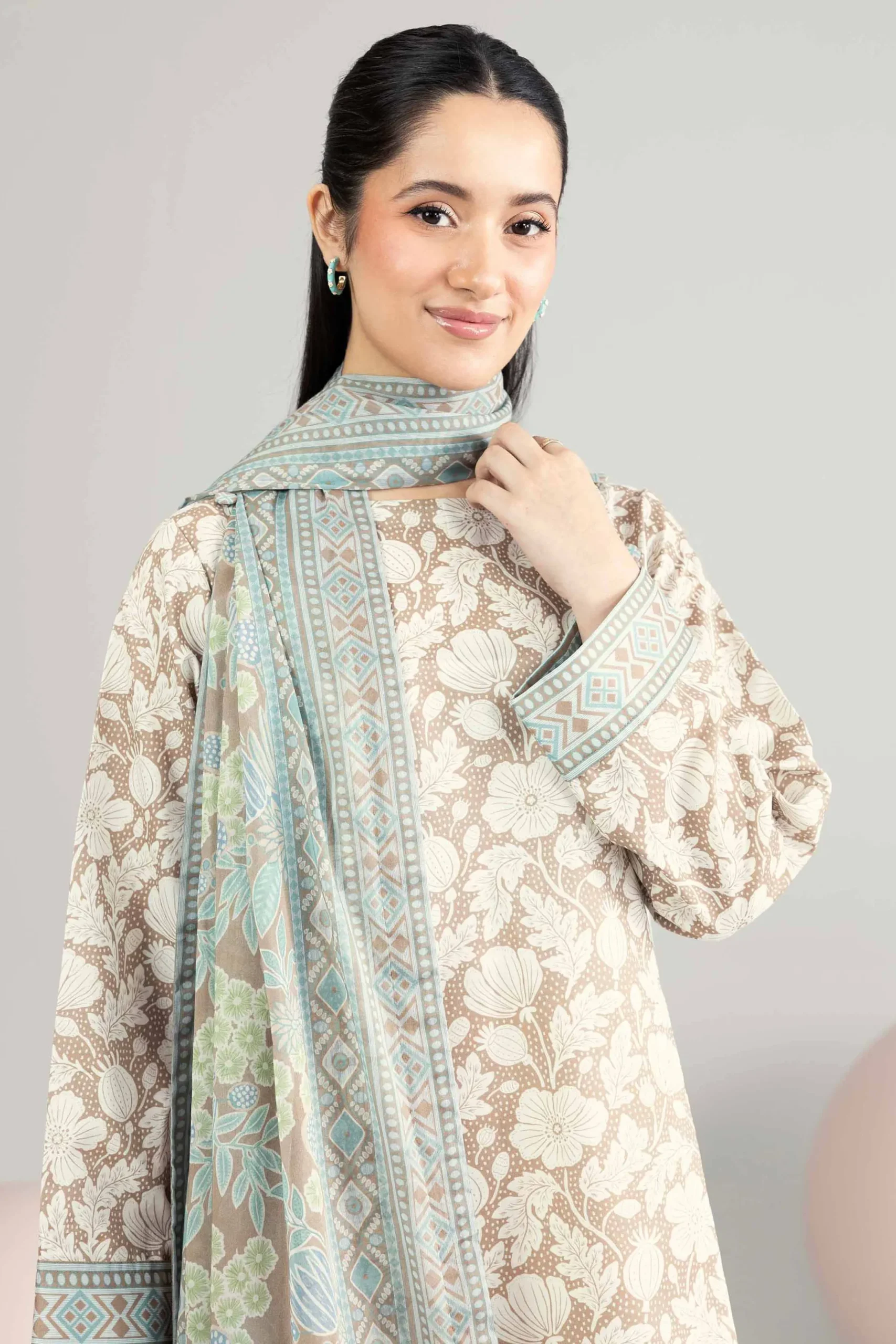 3 Piece - Printed Loose Fabric - 42602537