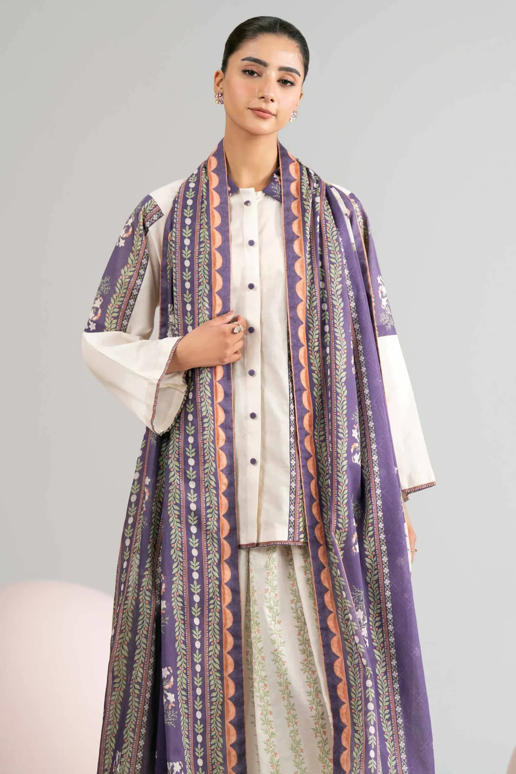 3 Piece - Printed Loose Fabric - 42602433