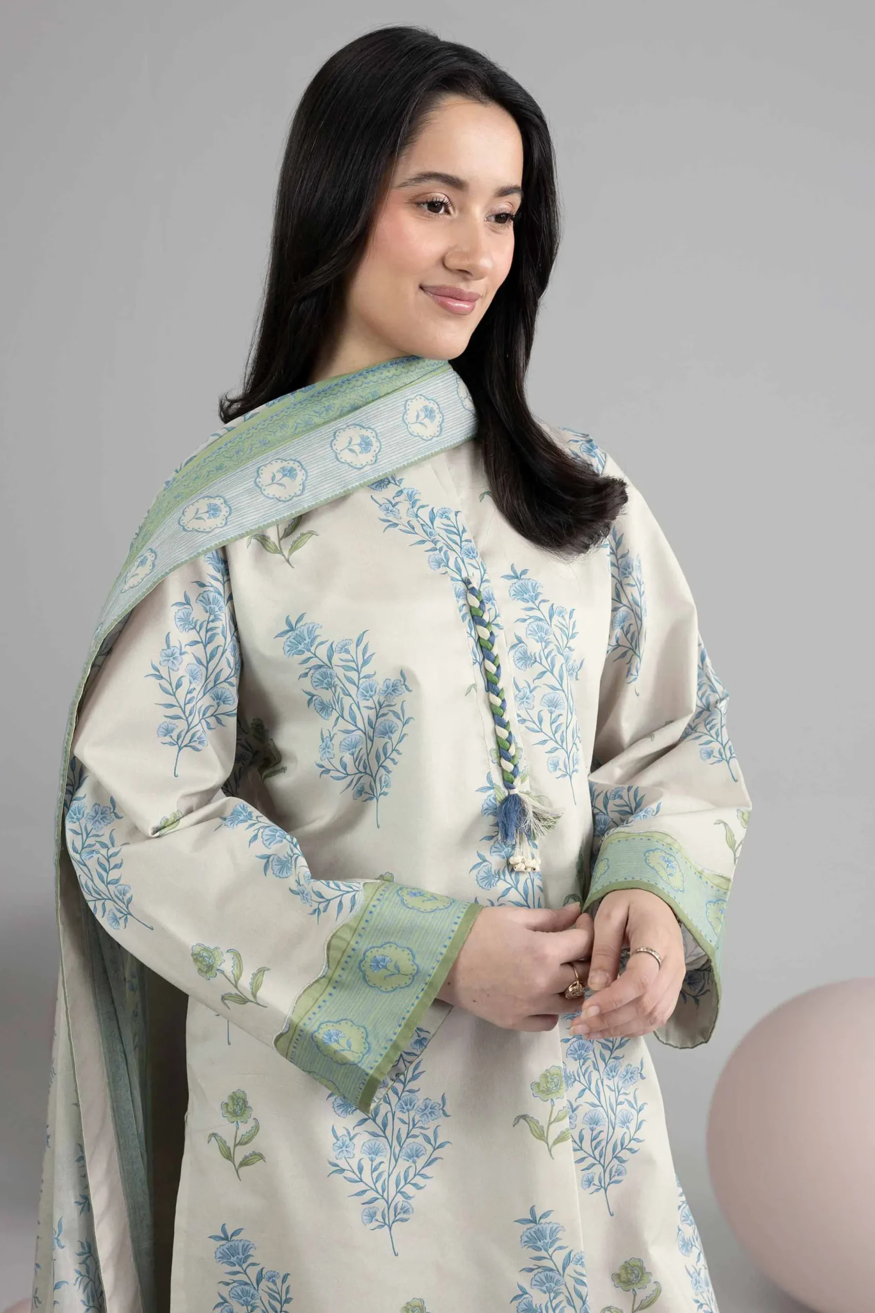 3 Piece - Printed Loose Fabric - 42602558