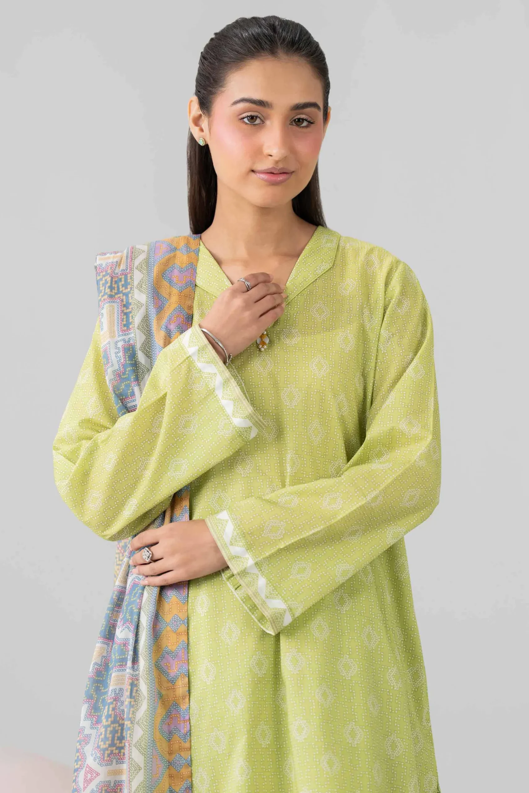 3 Piece - Printed Loose Fabric - 42602560