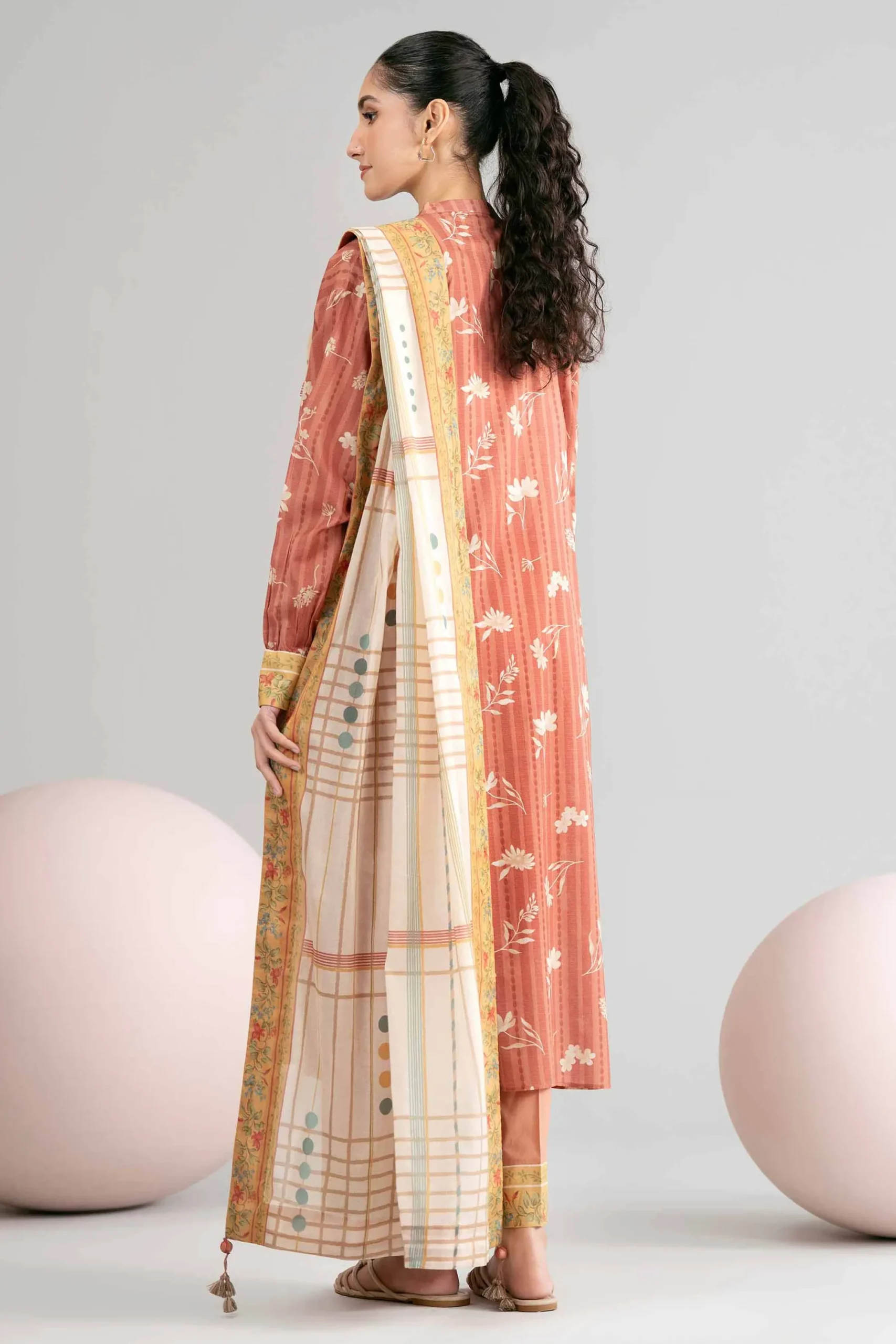 3 Piece - Printed Loose Fabric - 42602425