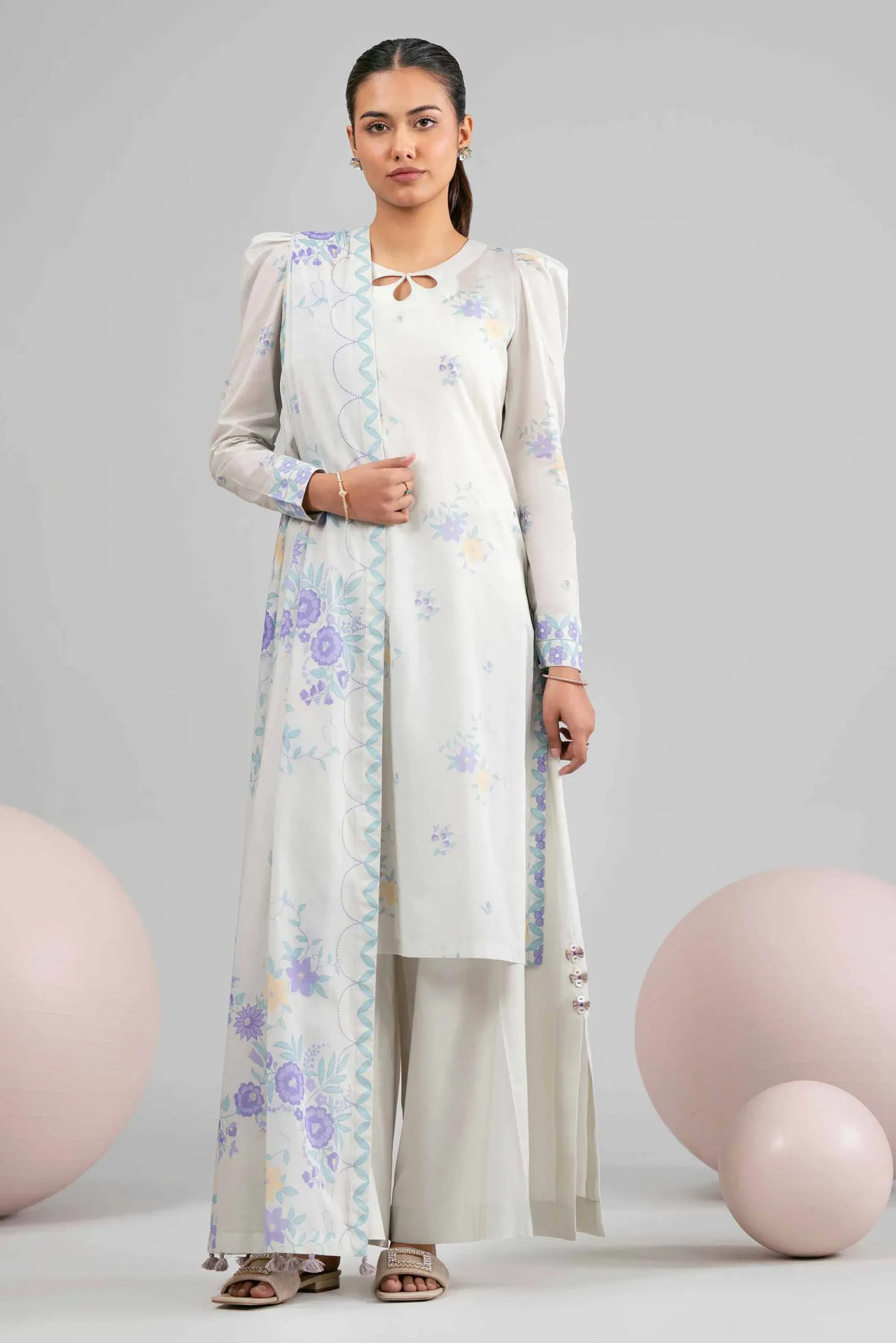 3 Piece - Printed Loose Fabric - 42602349