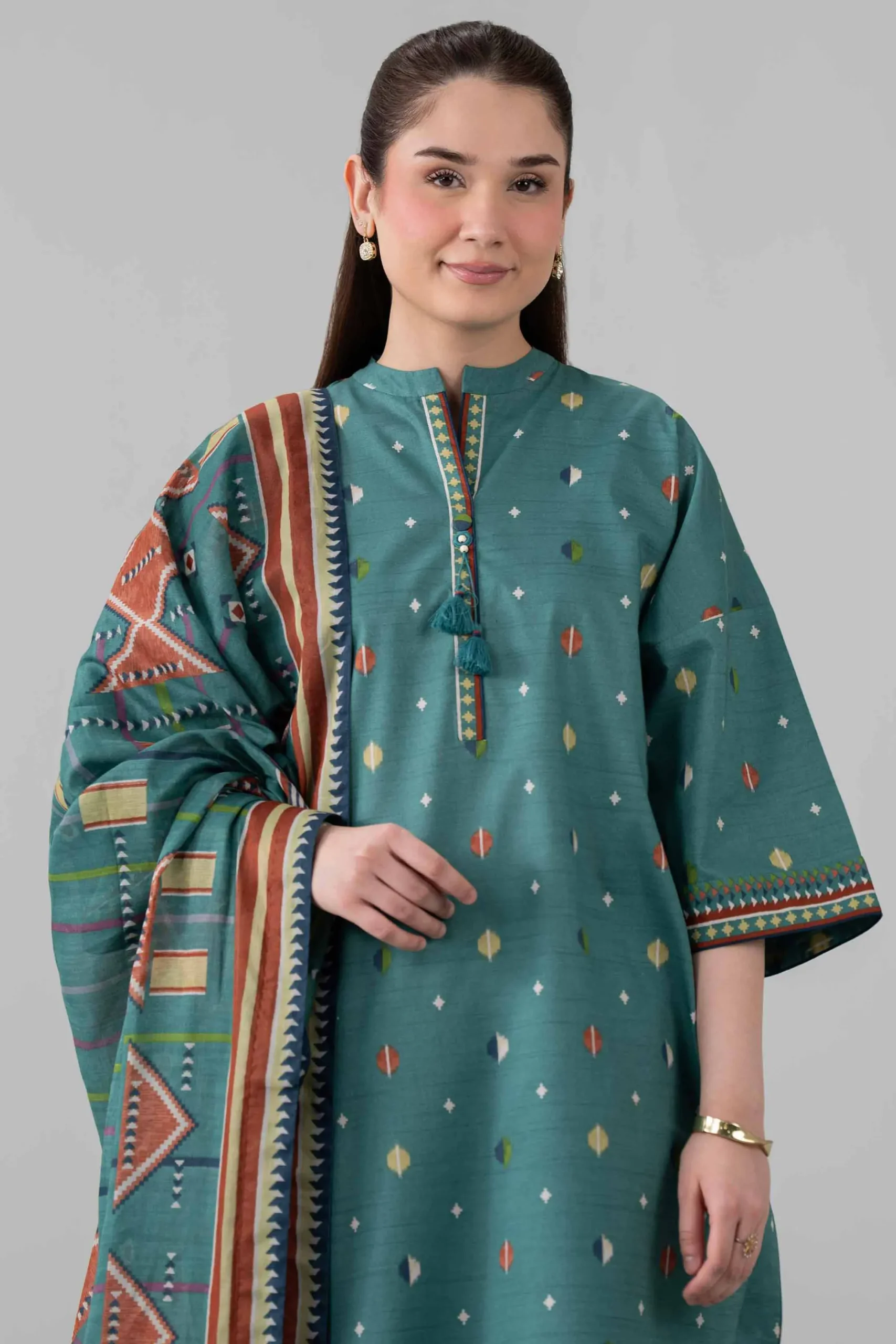 3 Piece - Printed Loose Fabric - 42602524