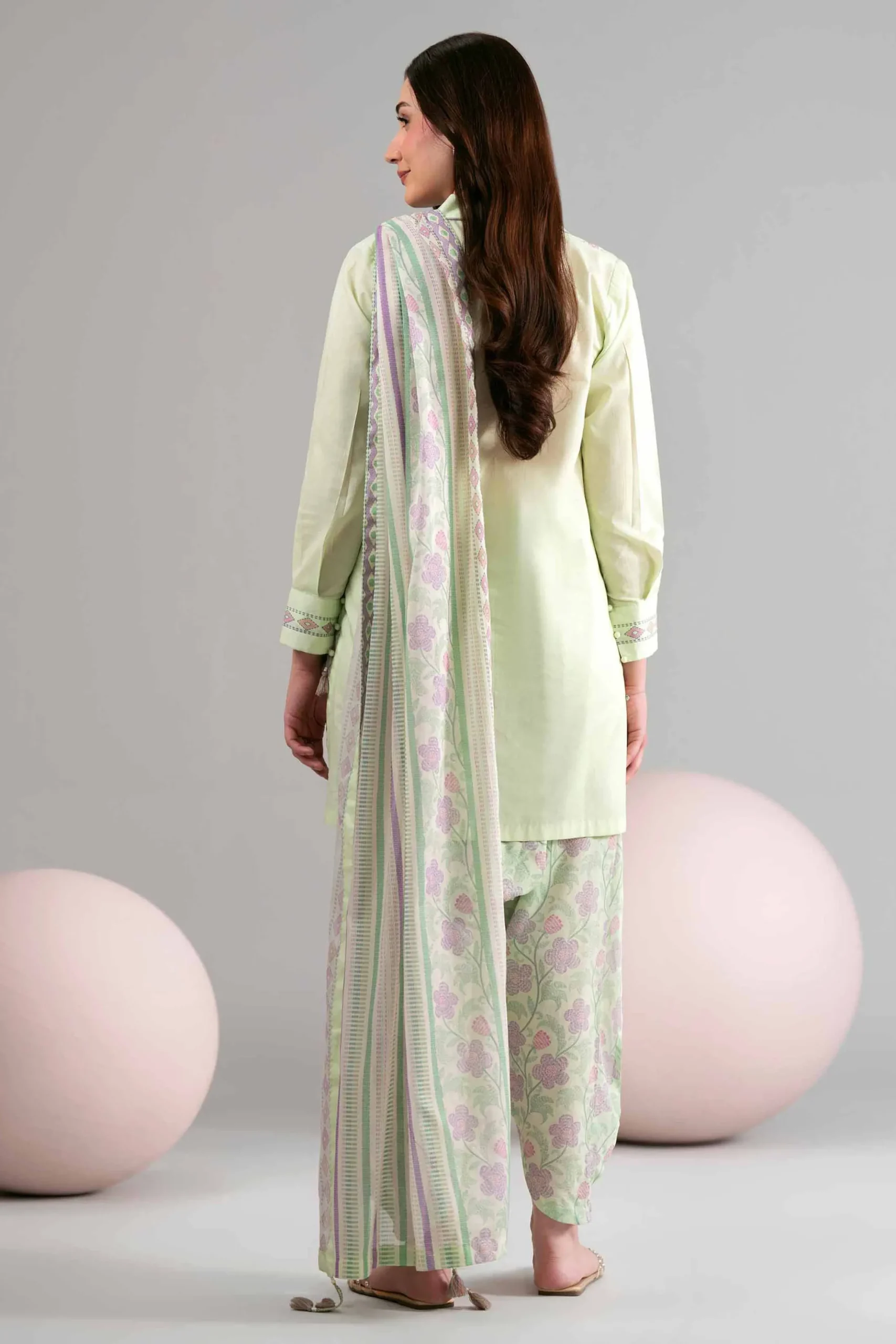 3 Piece - Printed Loose Fabric - 42602453
