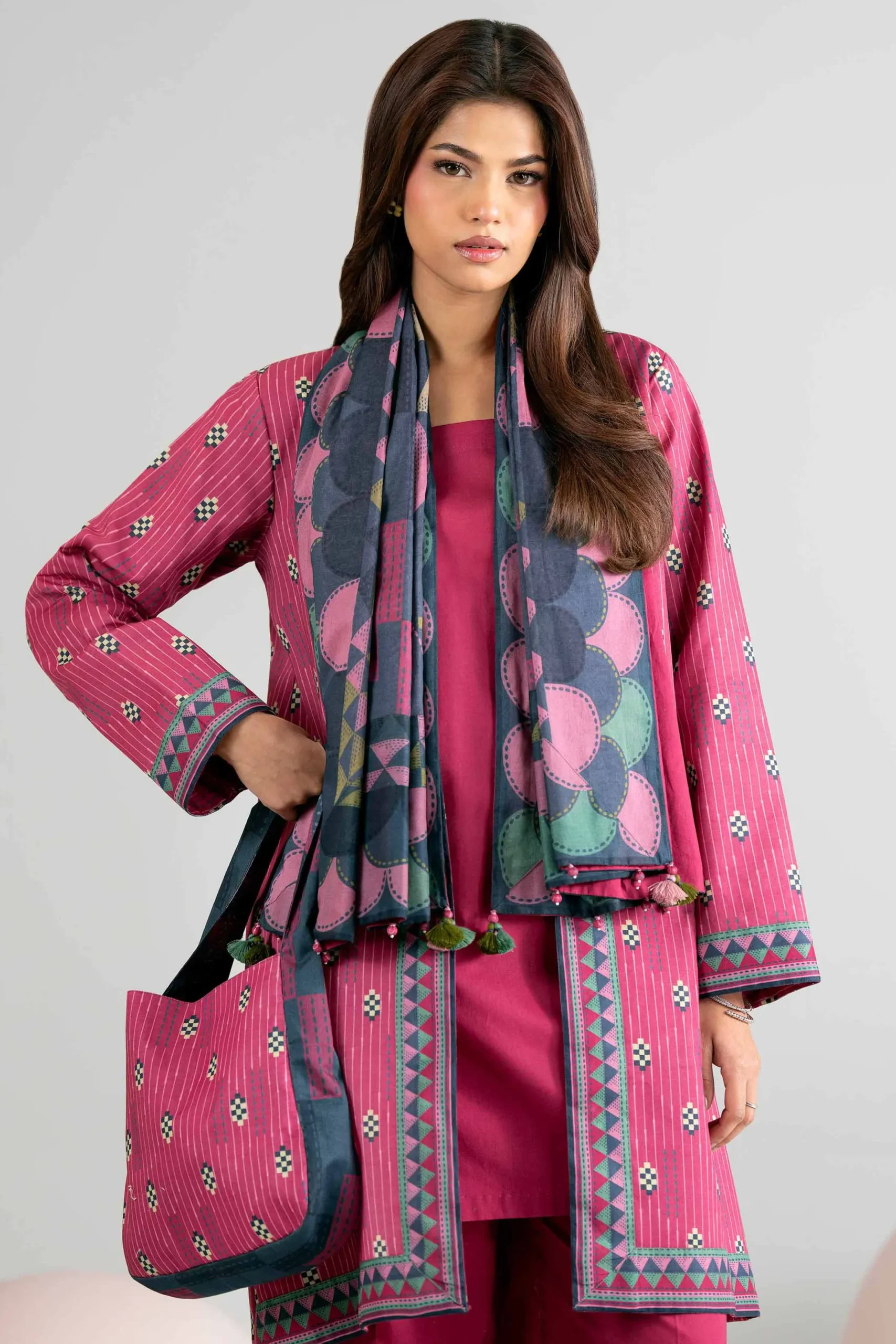 3 Piece - Printed Loose Fabric - 42602518