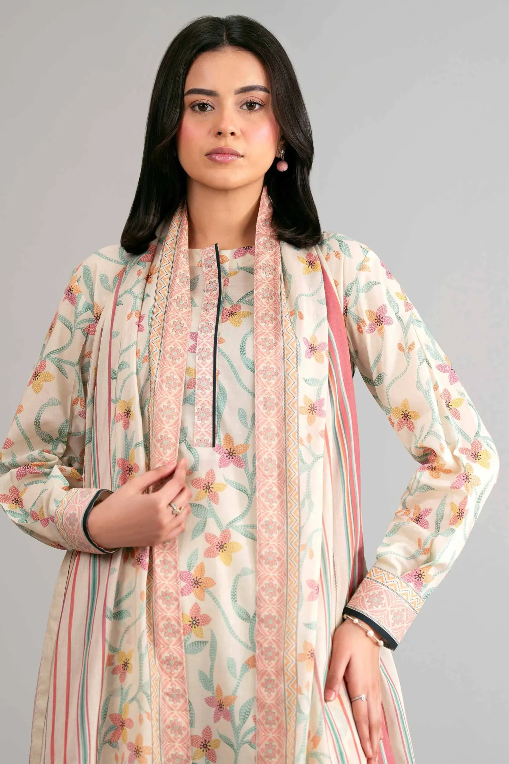 3 Piece - Printed Loose Fabric - 42602449