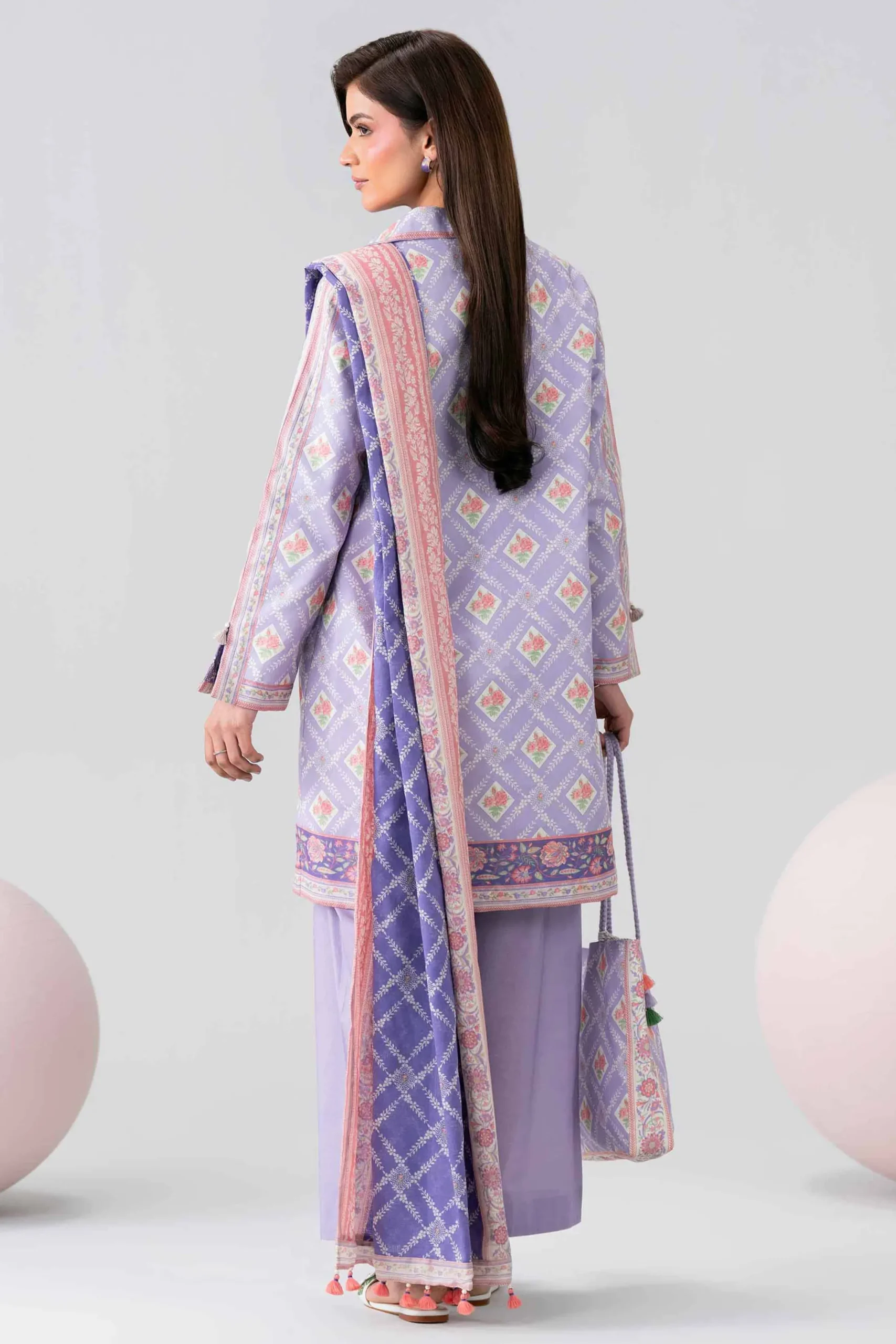 3 Piece - Printed Loose Fabric - 42602528