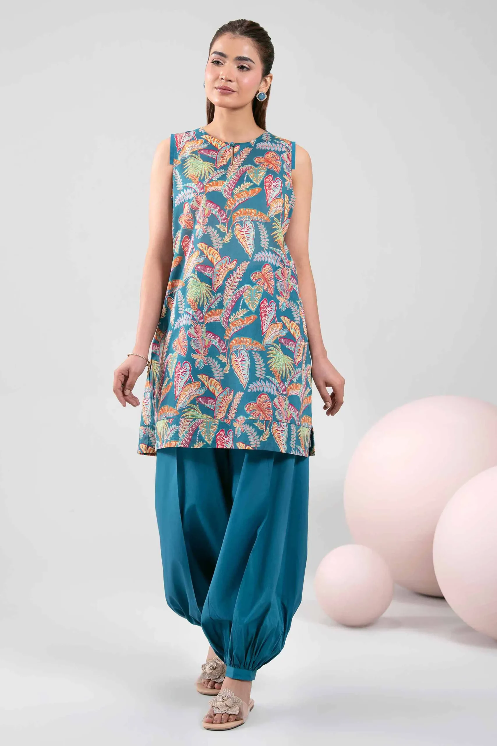 1 Piece - Printed Loose Fabric - 42602286