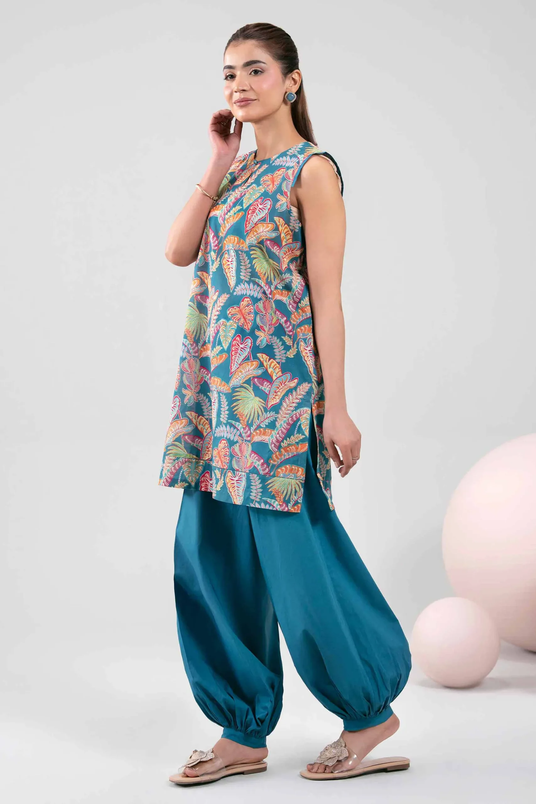 1 Piece - Printed Loose Fabric - 42602286