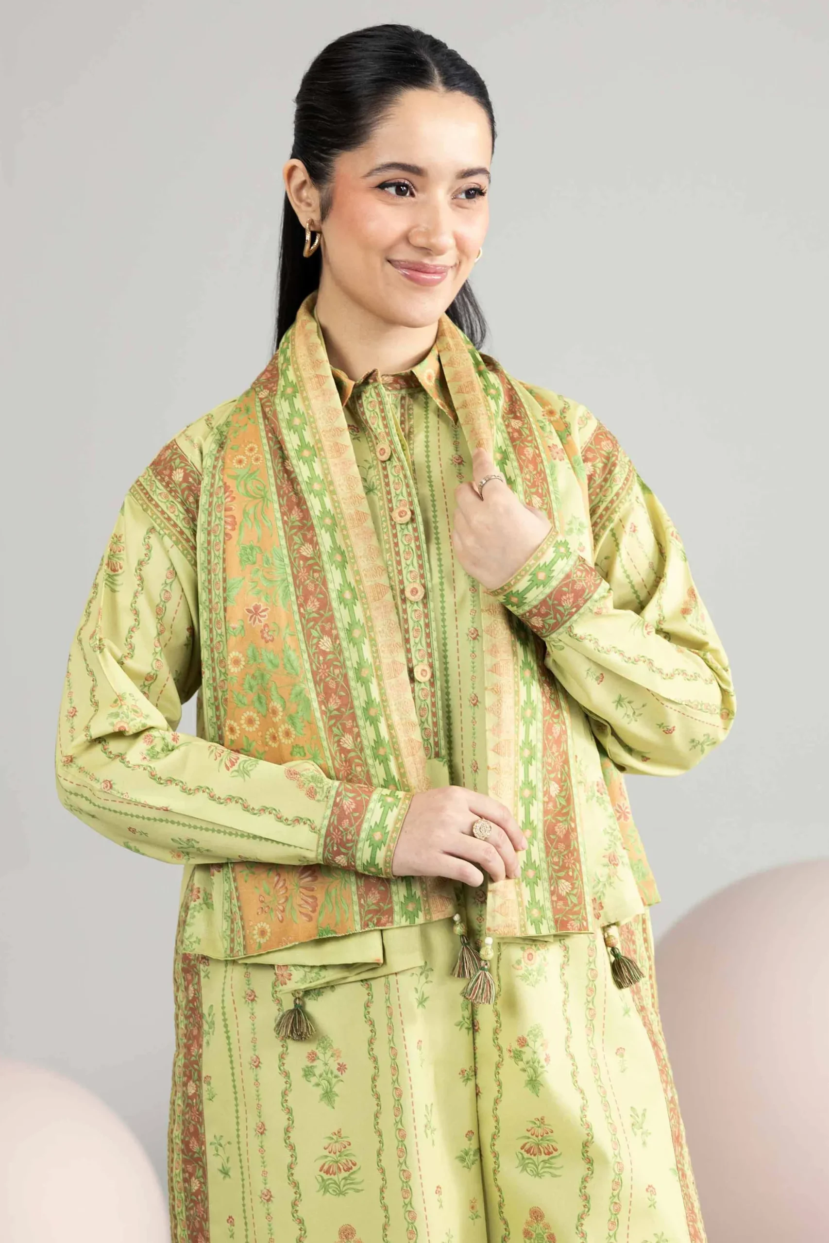 3 Piece - Printed Loose Fabric - 42602527