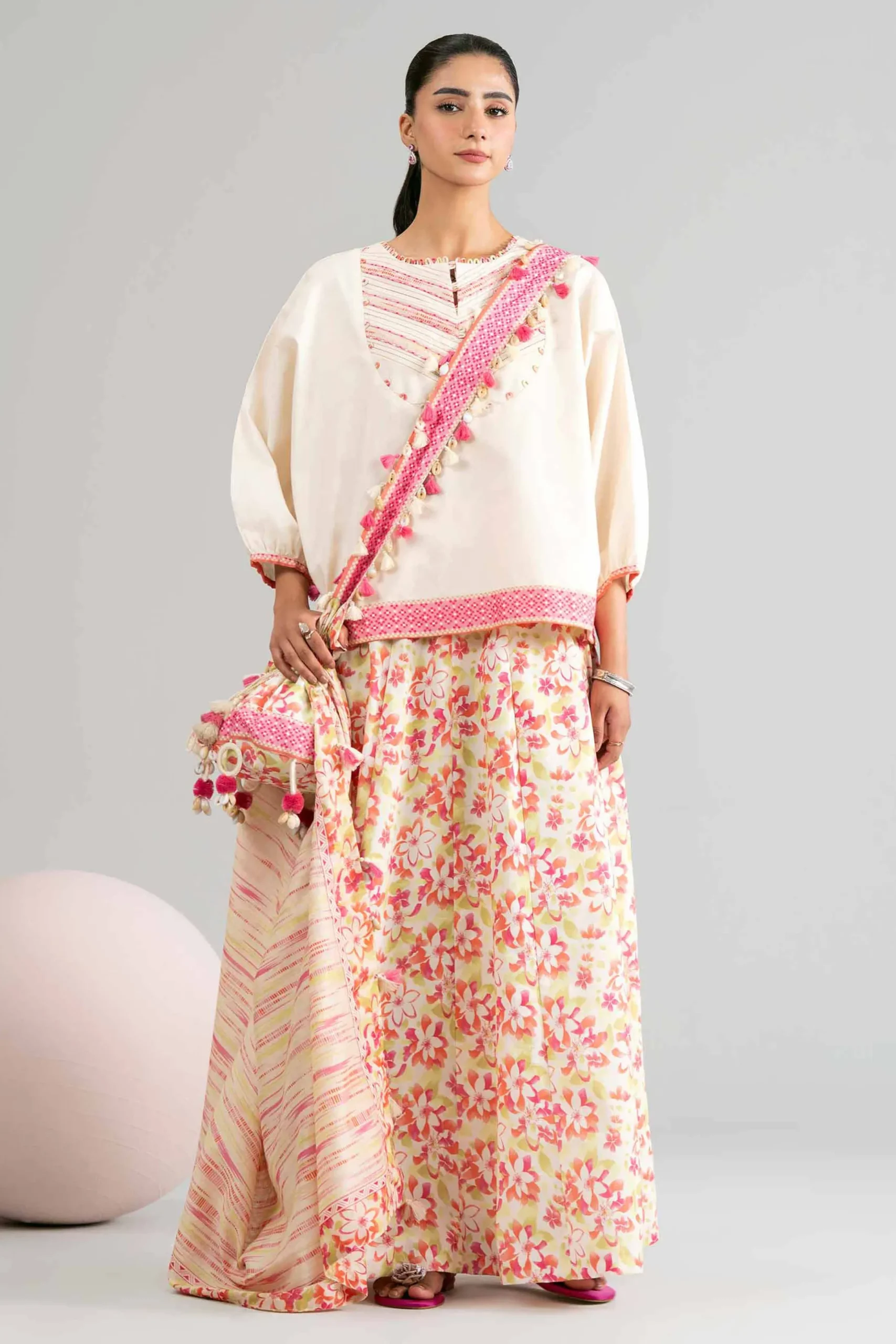 3 Piece - Printed Loose Fabric - 42602426