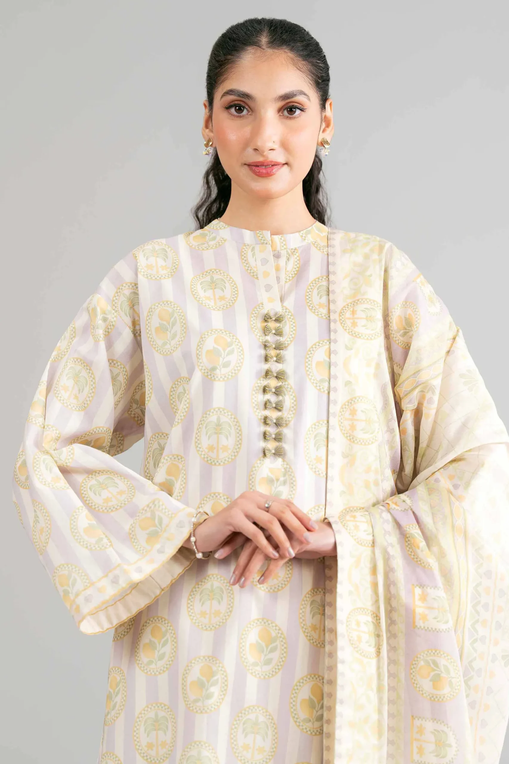 3 Piece - Printed Loose Fabric - 42602437