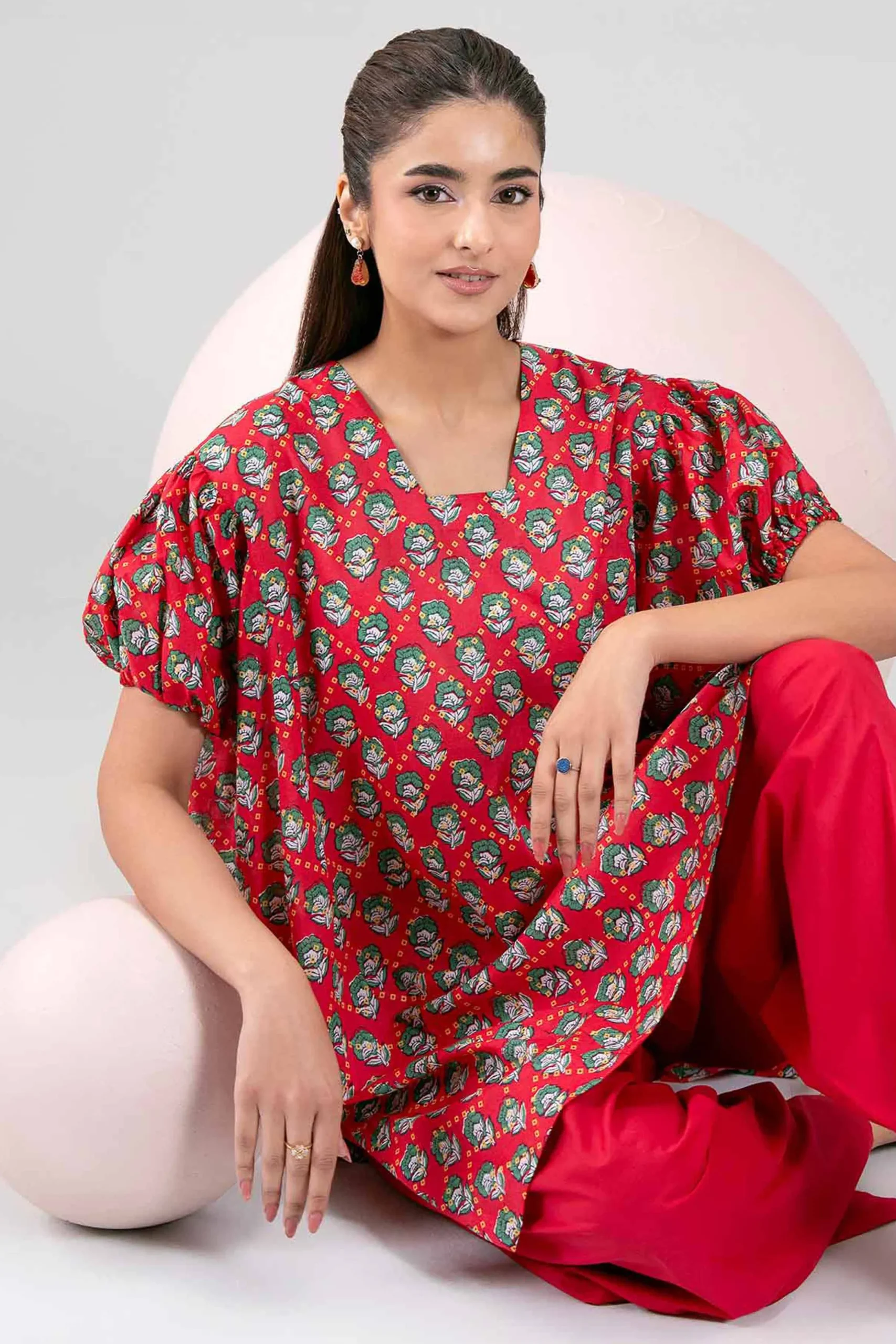1 Piece - Printed Loose Fabric - 42602302
