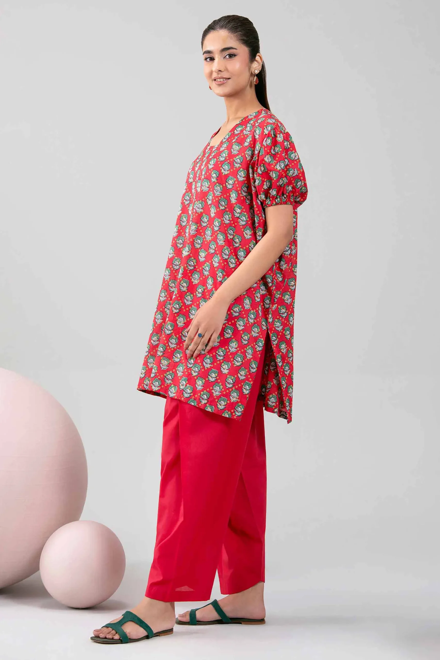1 Piece - Printed Loose Fabric - 42602302