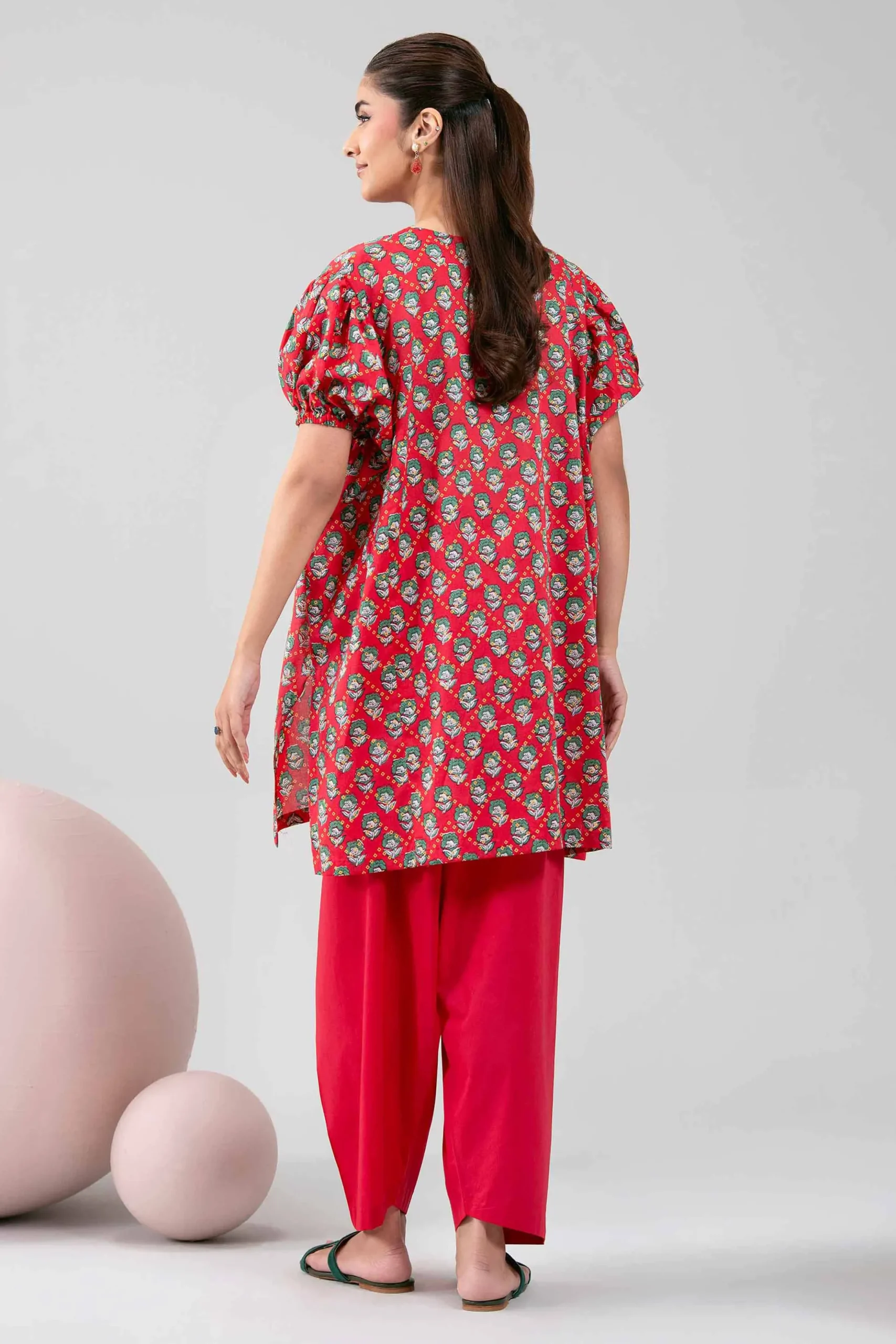 1 Piece - Printed Loose Fabric - 42602302