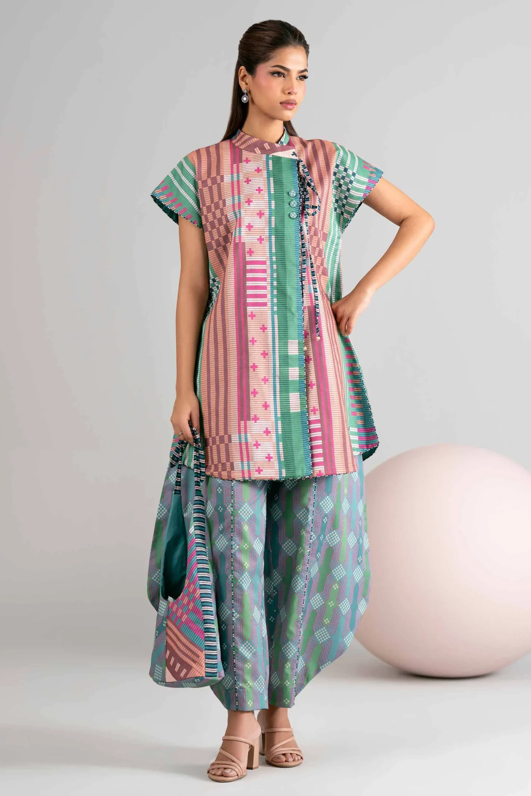 3 Piece - Printed Loose Fabric - 42602520