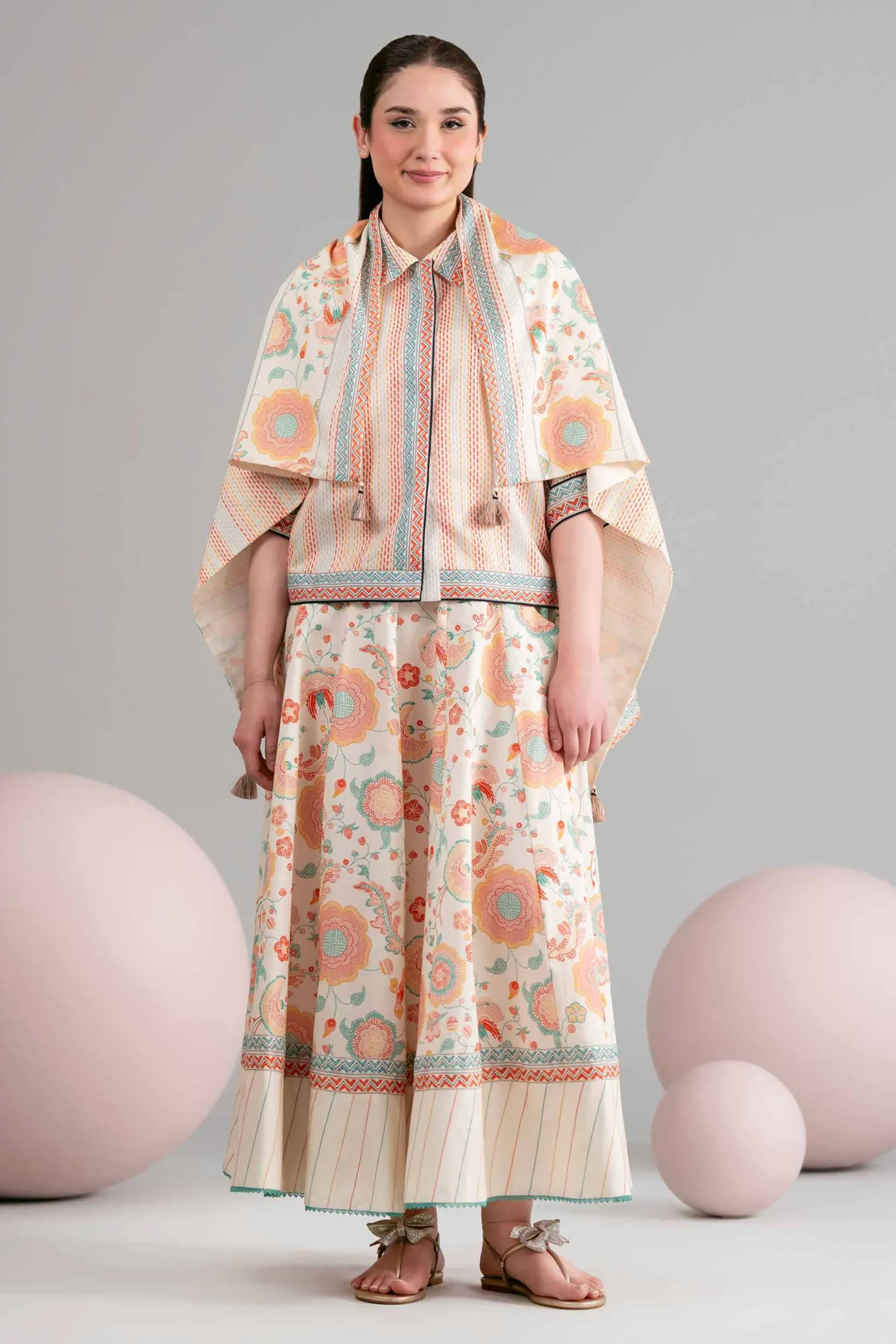 3 Piece - Printed Loose Fabric - 42602451