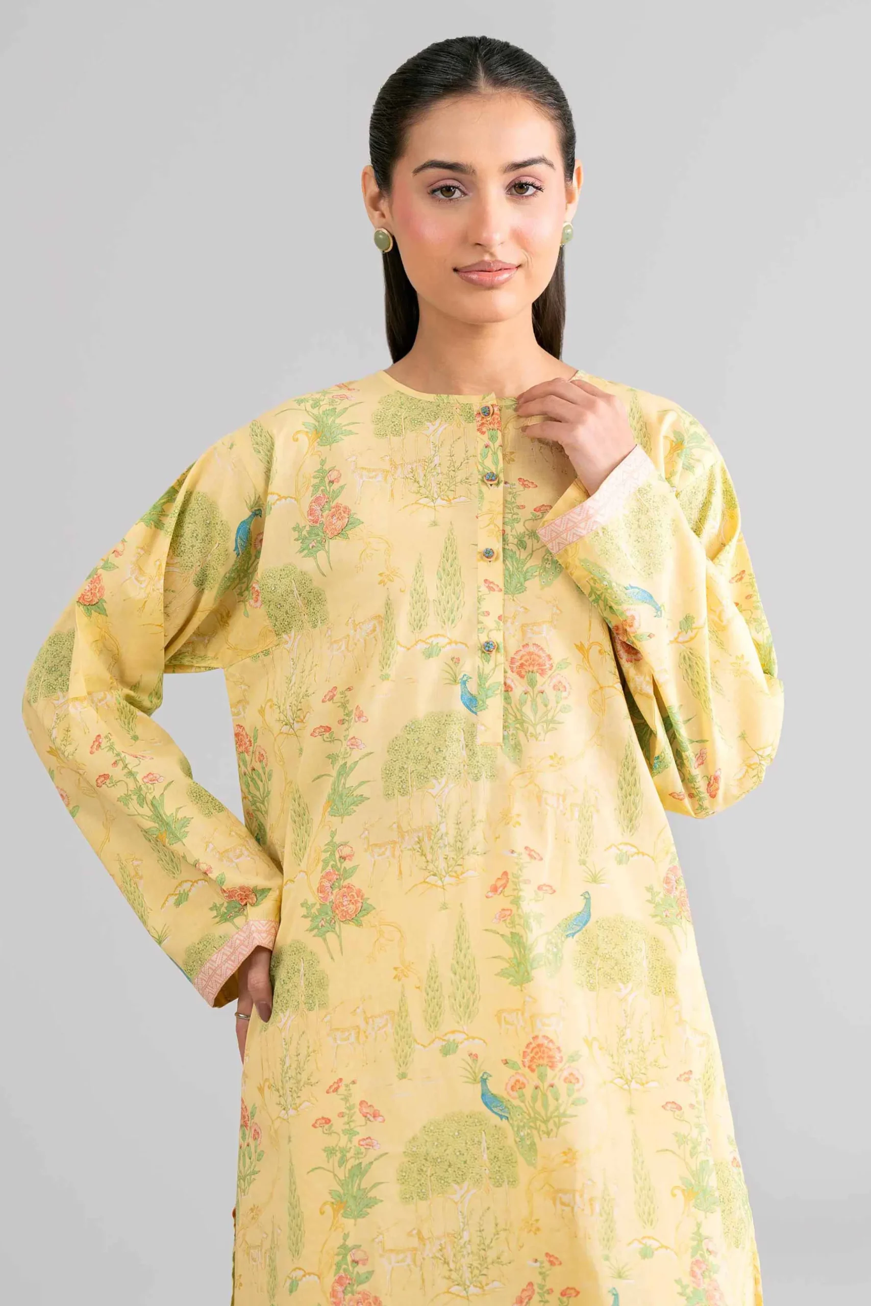 1 Piece - Printed Loose Fabric - 42602465