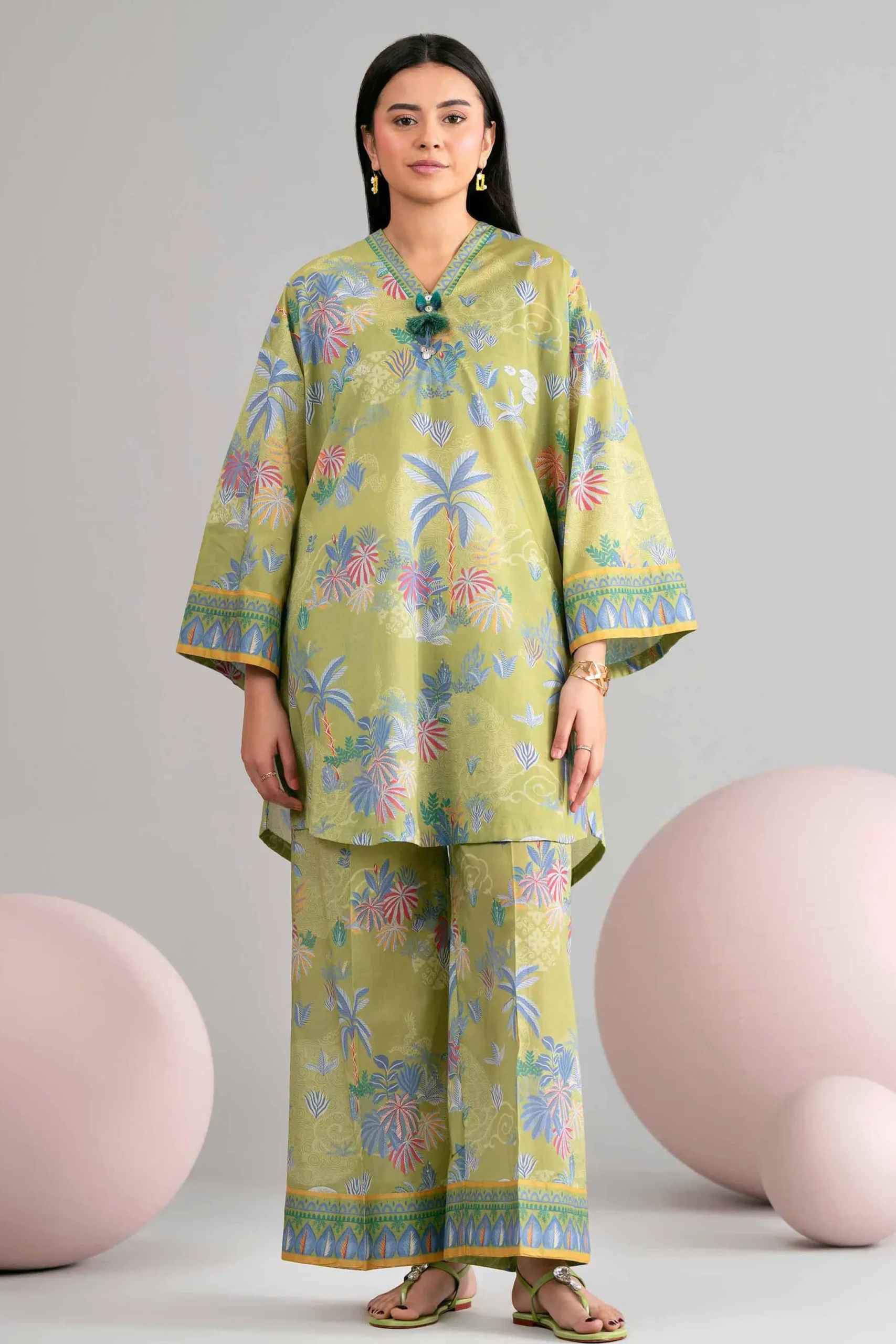 1 Piece - Printed Loose Fabric - 42602459