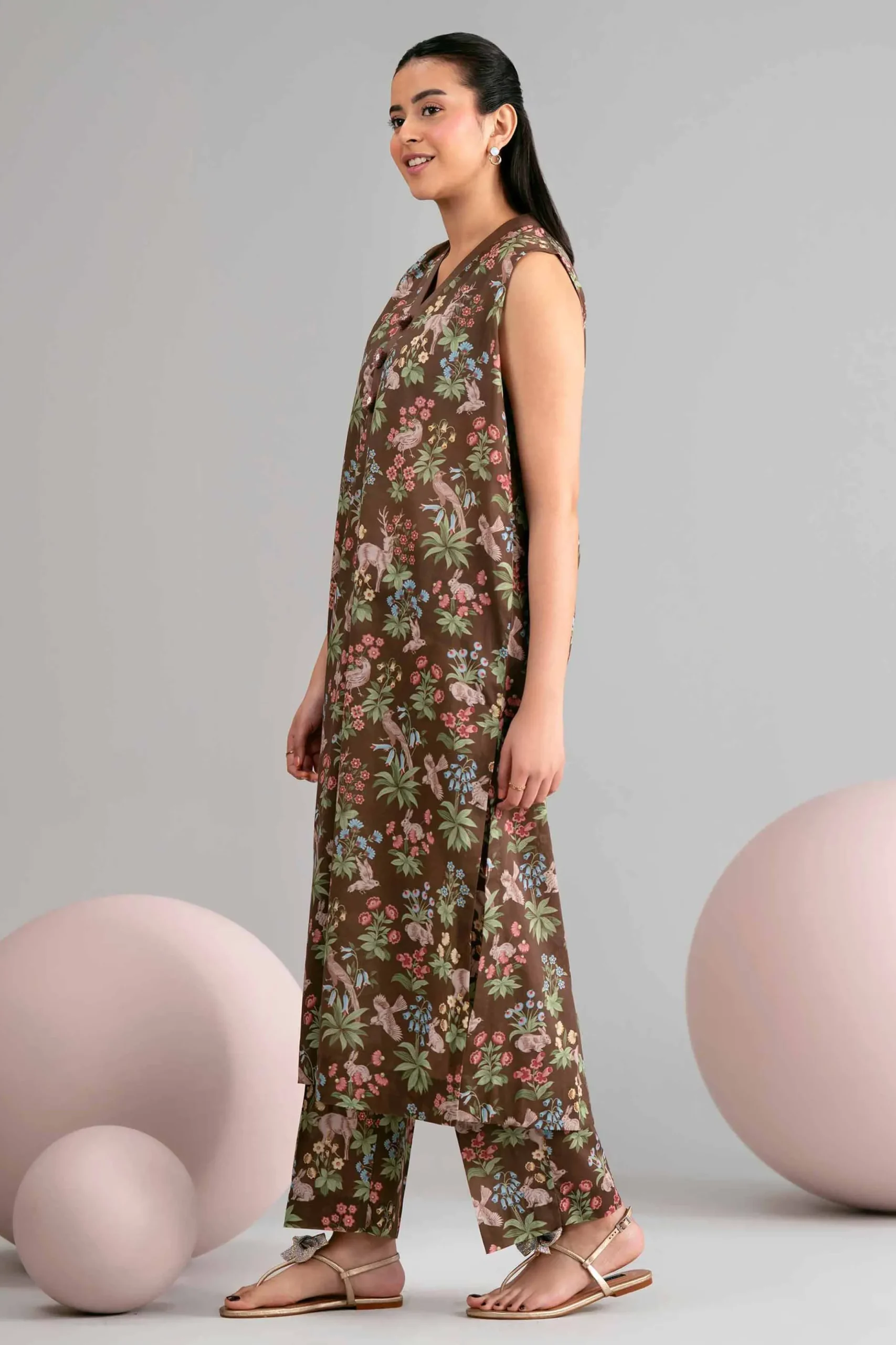 1 Piece - Printed Loose Fabric - 42602468