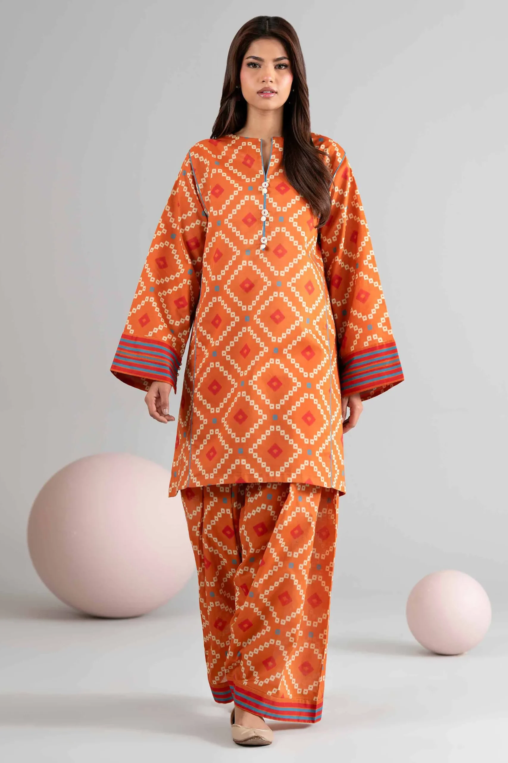 1 Piece - Printed Loose Fabric - 42602478