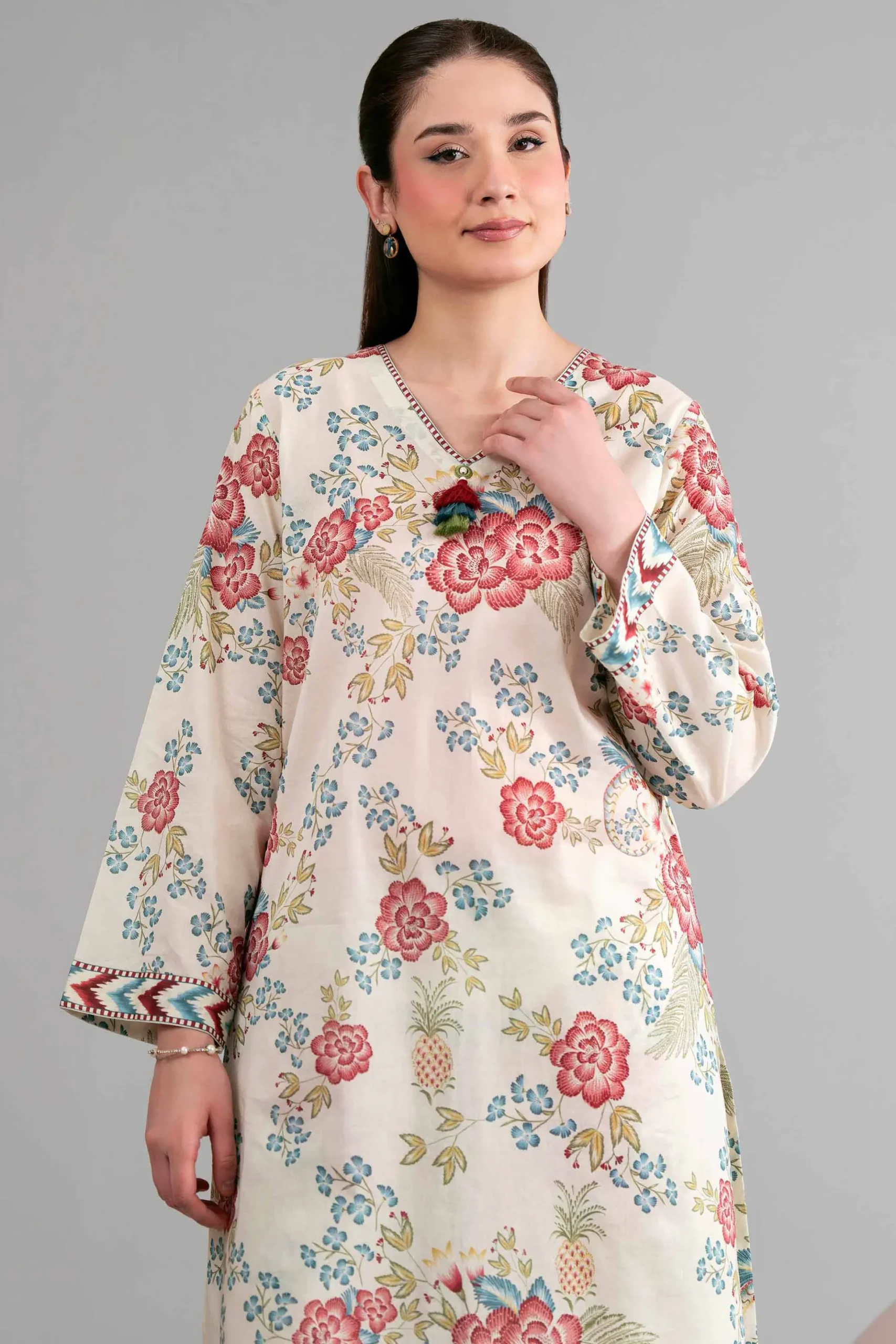 1 Piece - Printed Loose Fabric - 42602466