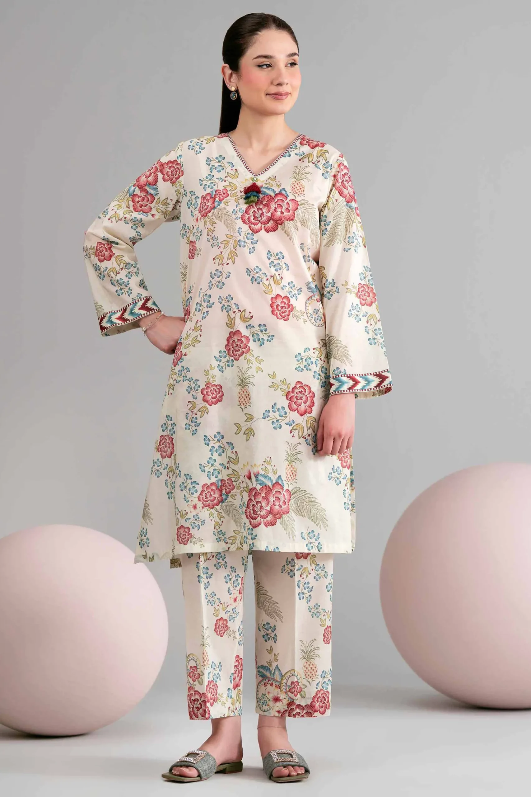 1 Piece - Printed Loose Fabric - 42602466