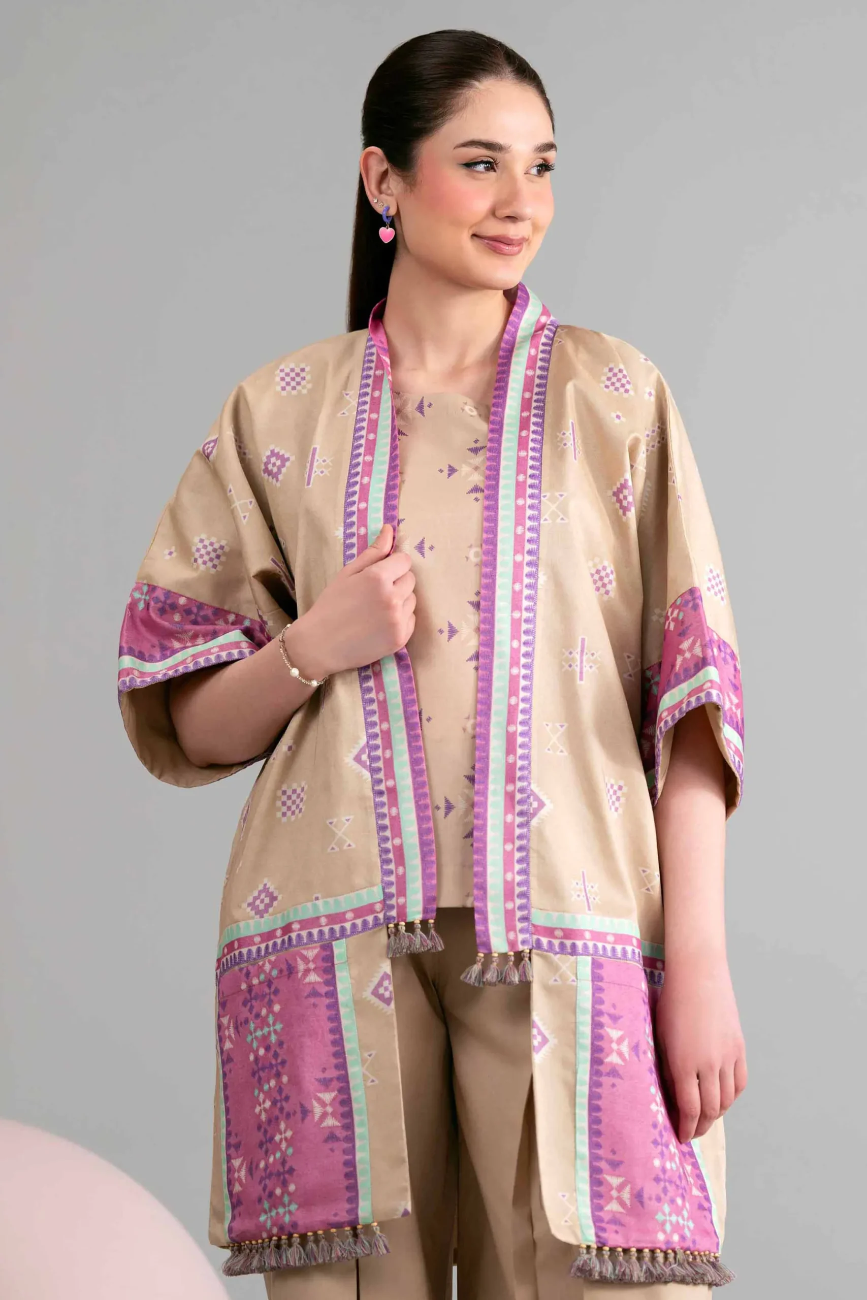 3 Piece - Printed Loose Fabric - 42602414