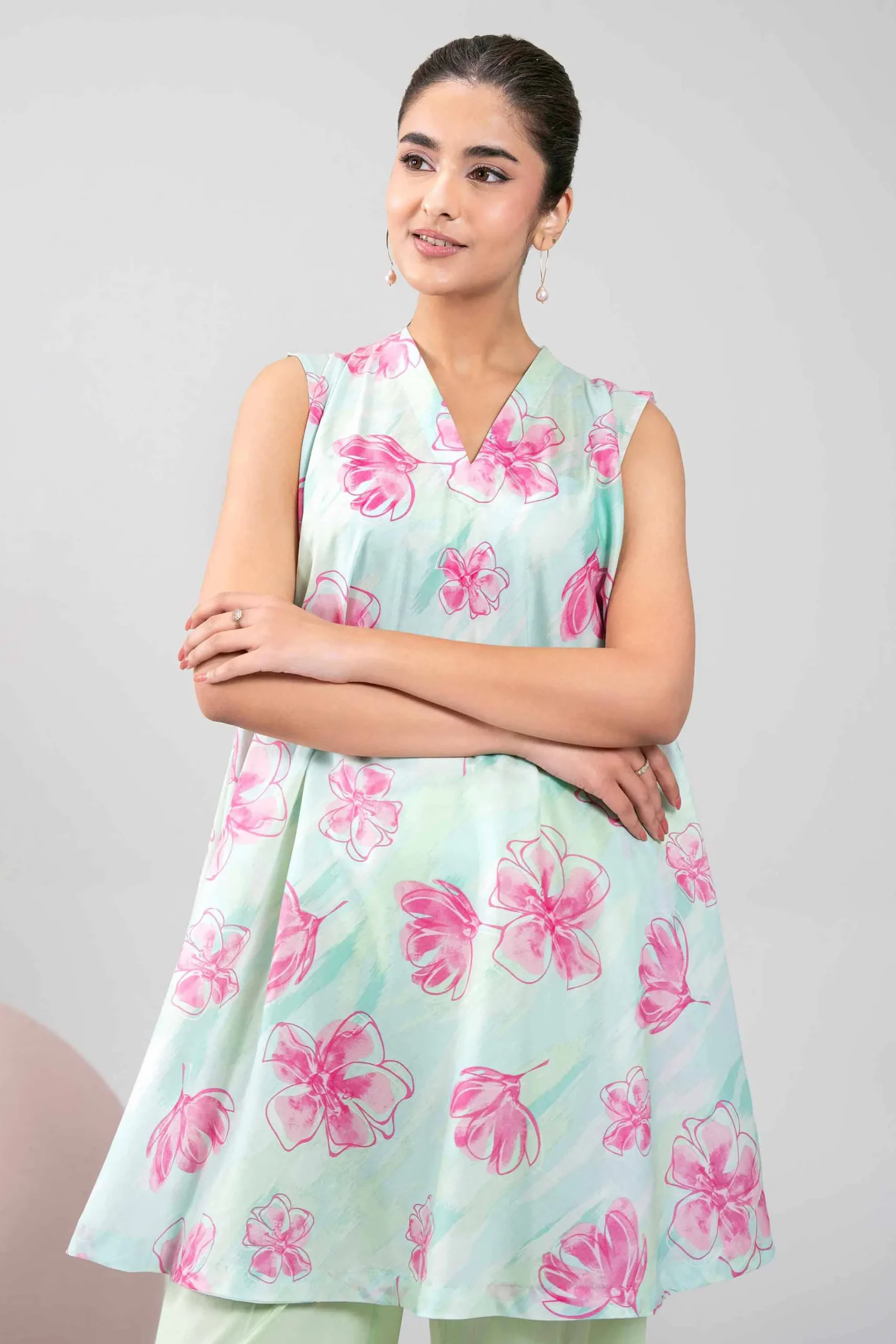 1 Piece - Printed Loose Fabric - 42602294
