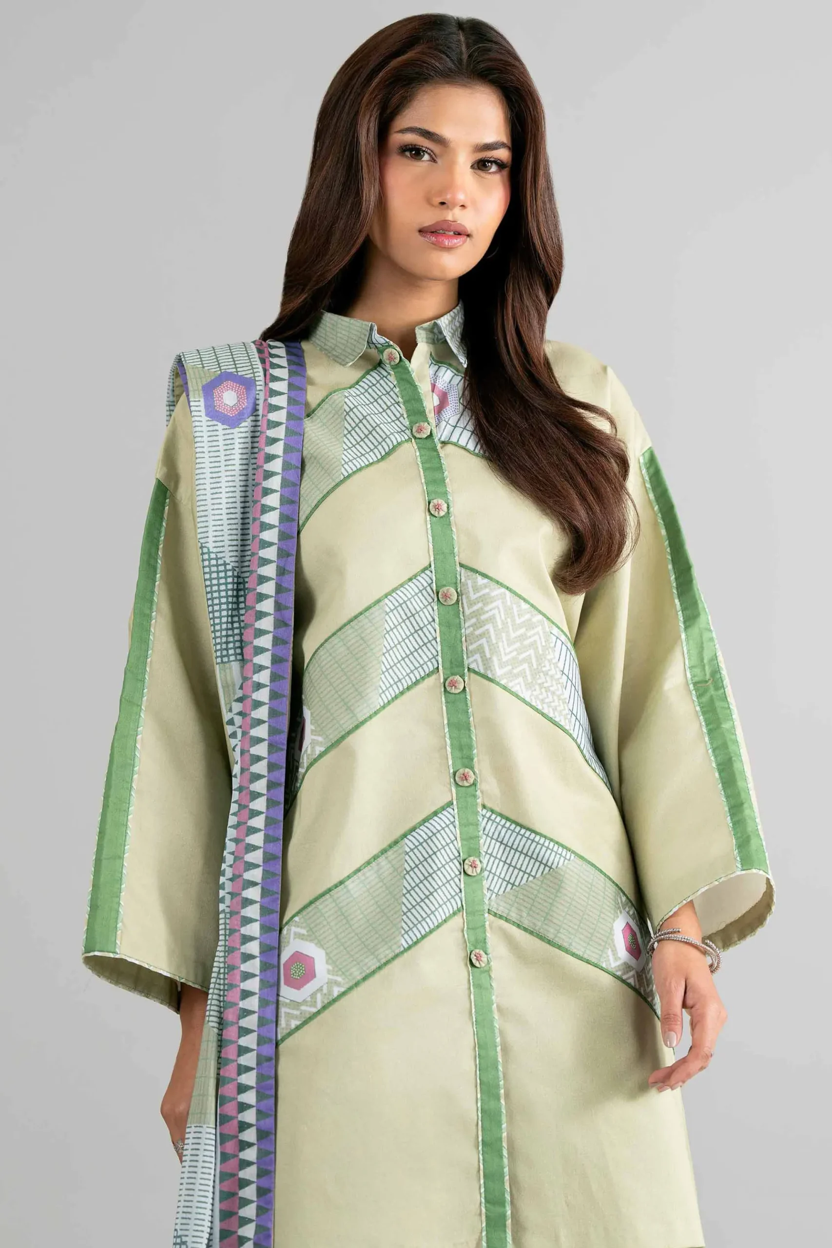 3 Piece - Printed Loose Fabric - 42602517