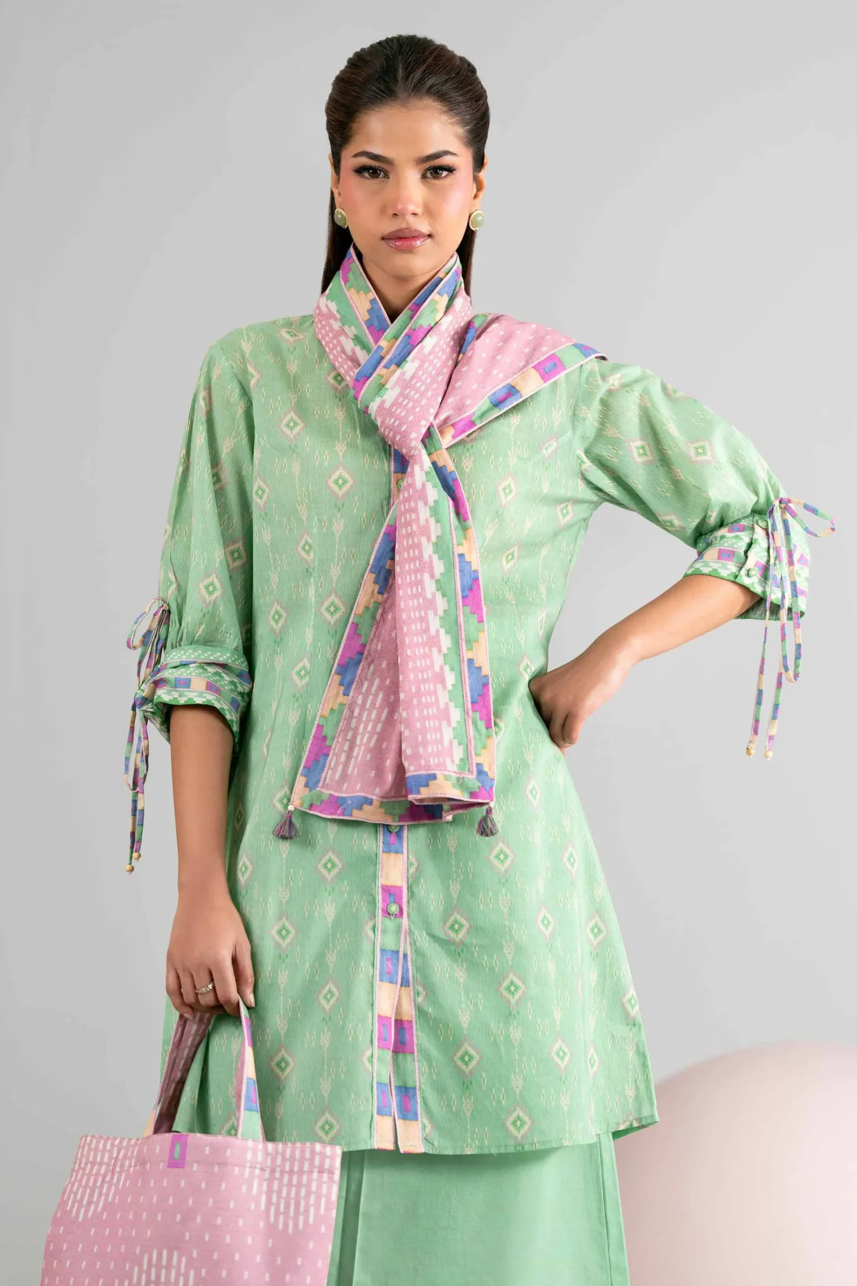 3 Piece - Printed Loose Fabric - 42602521
