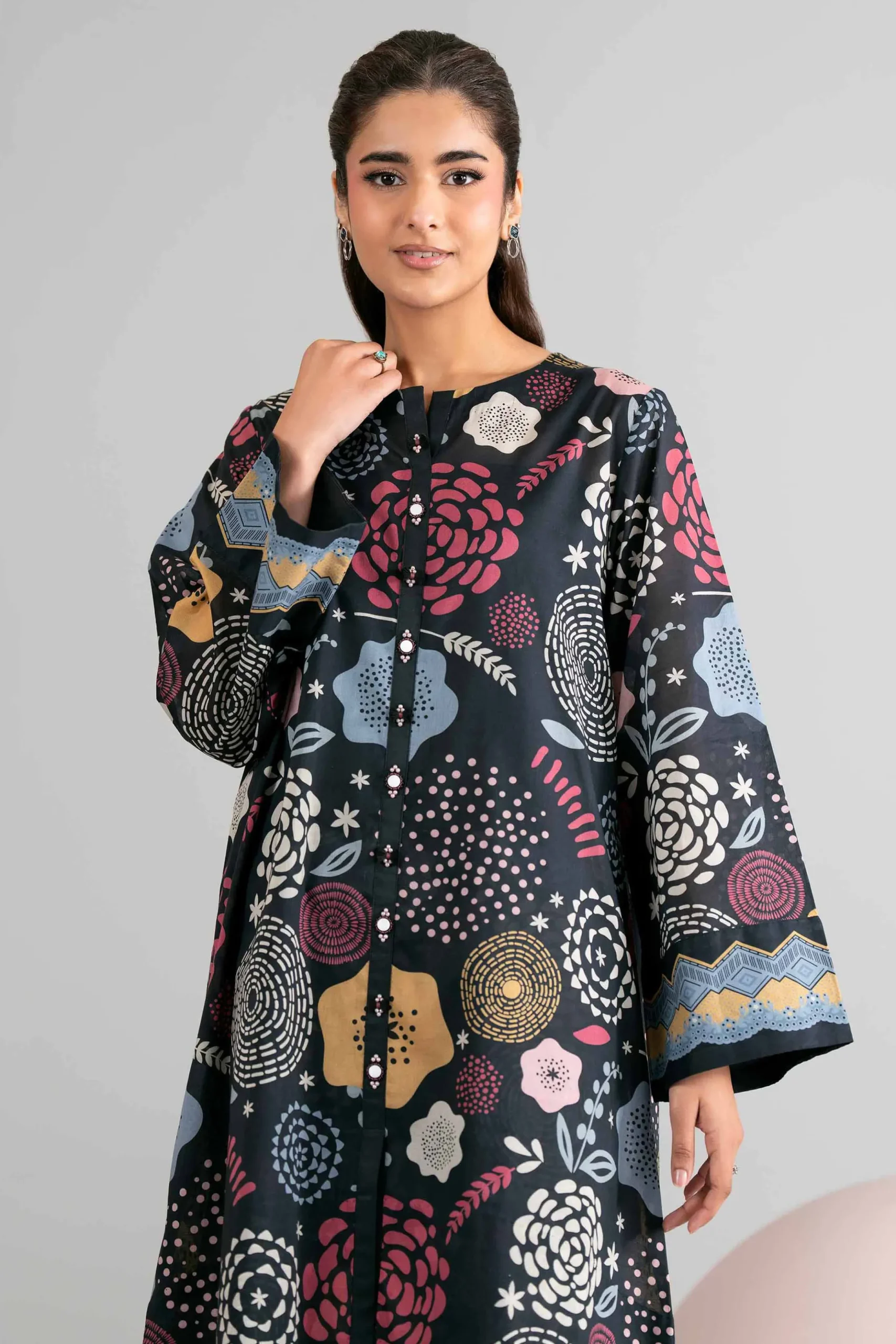 1 Piece - Printed Loose Fabric - 42602476