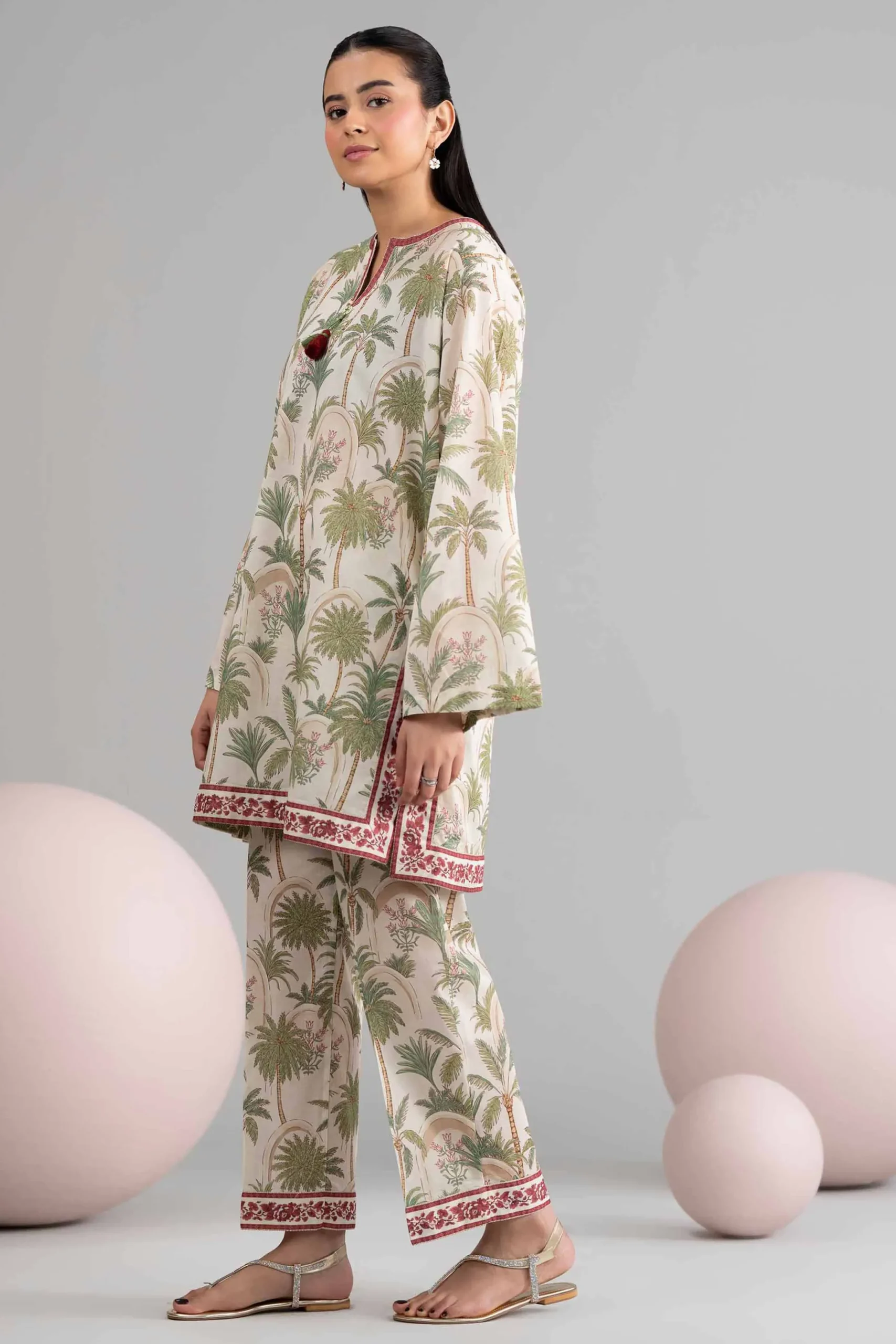 1 Piece - Printed Loose Fabric - 42602463
