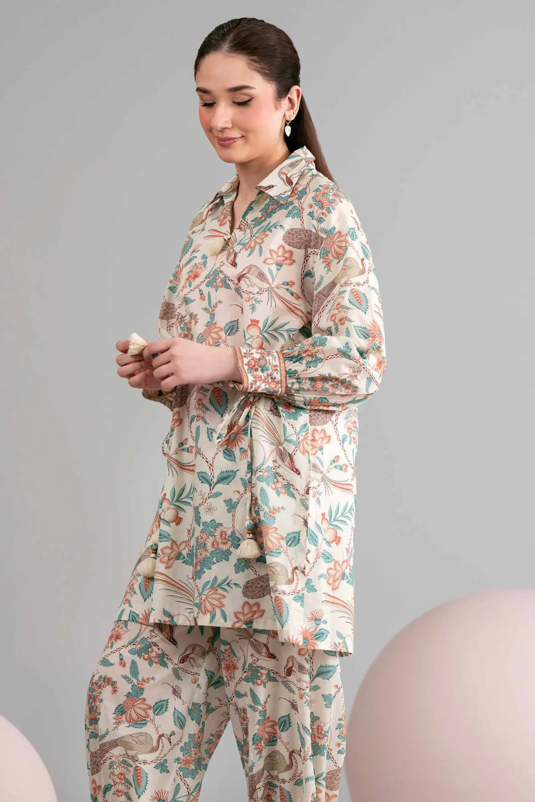 1 Piece - Printed Loose Fabric - 42602454