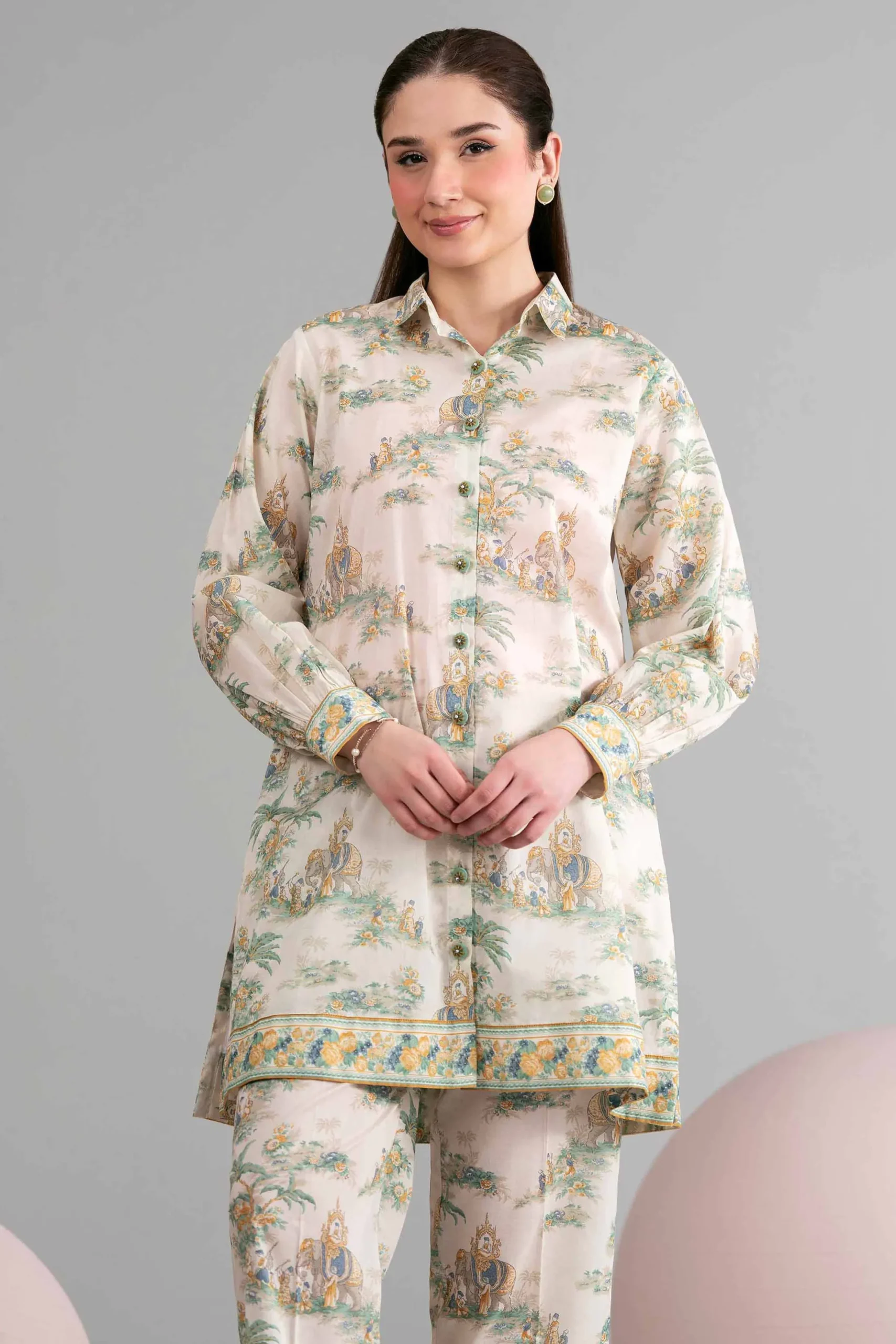 1 Piece - Printed Loose Fabric - 42602464