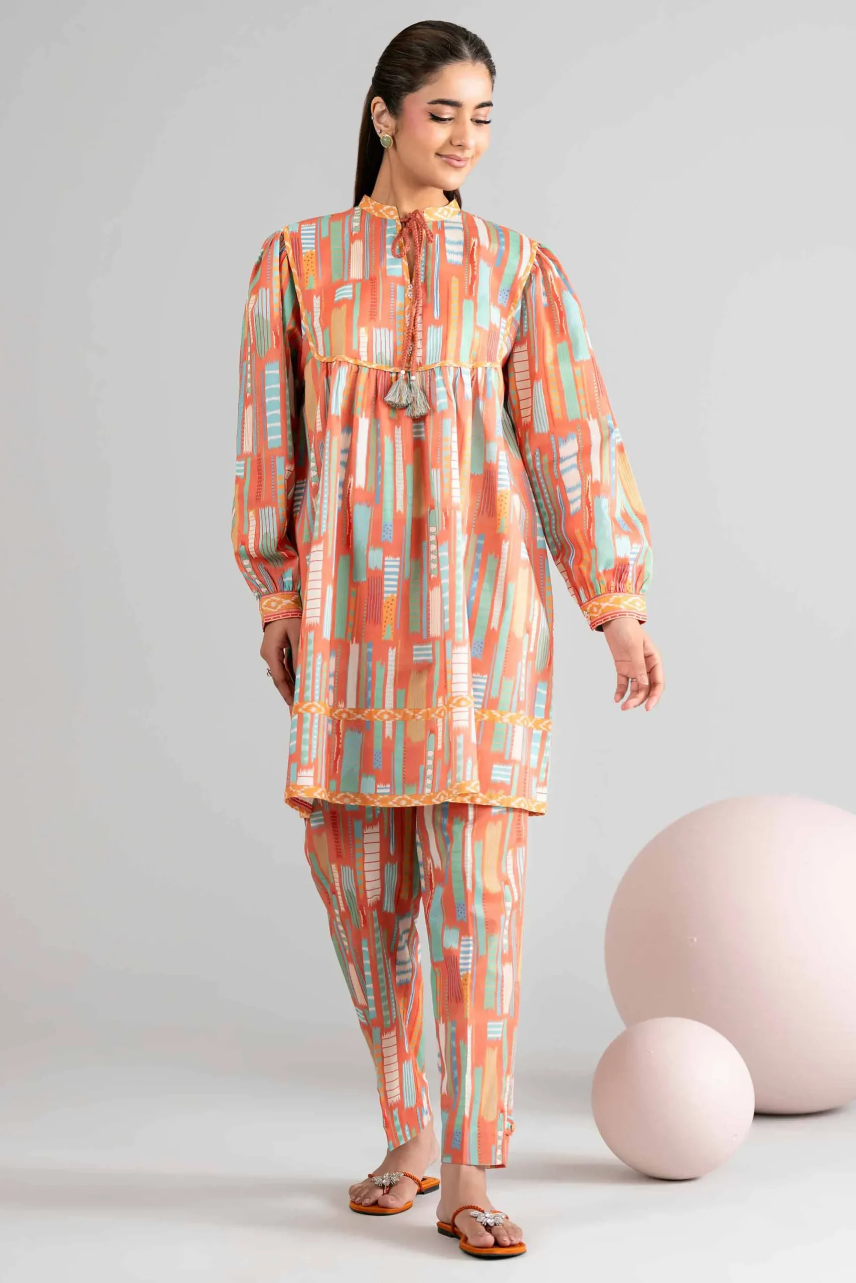 1 Piece - Printed Loose Fabric - 42602475